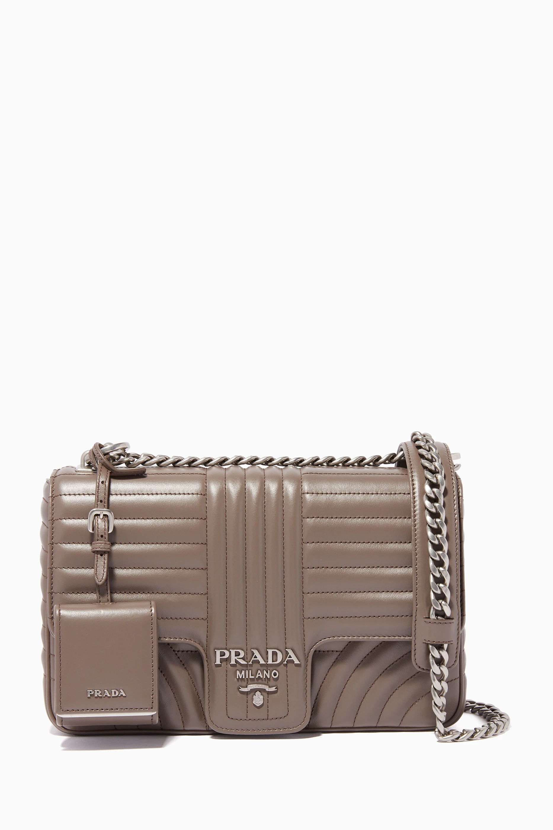 Prada diagramme hotsell medium shoulder bag