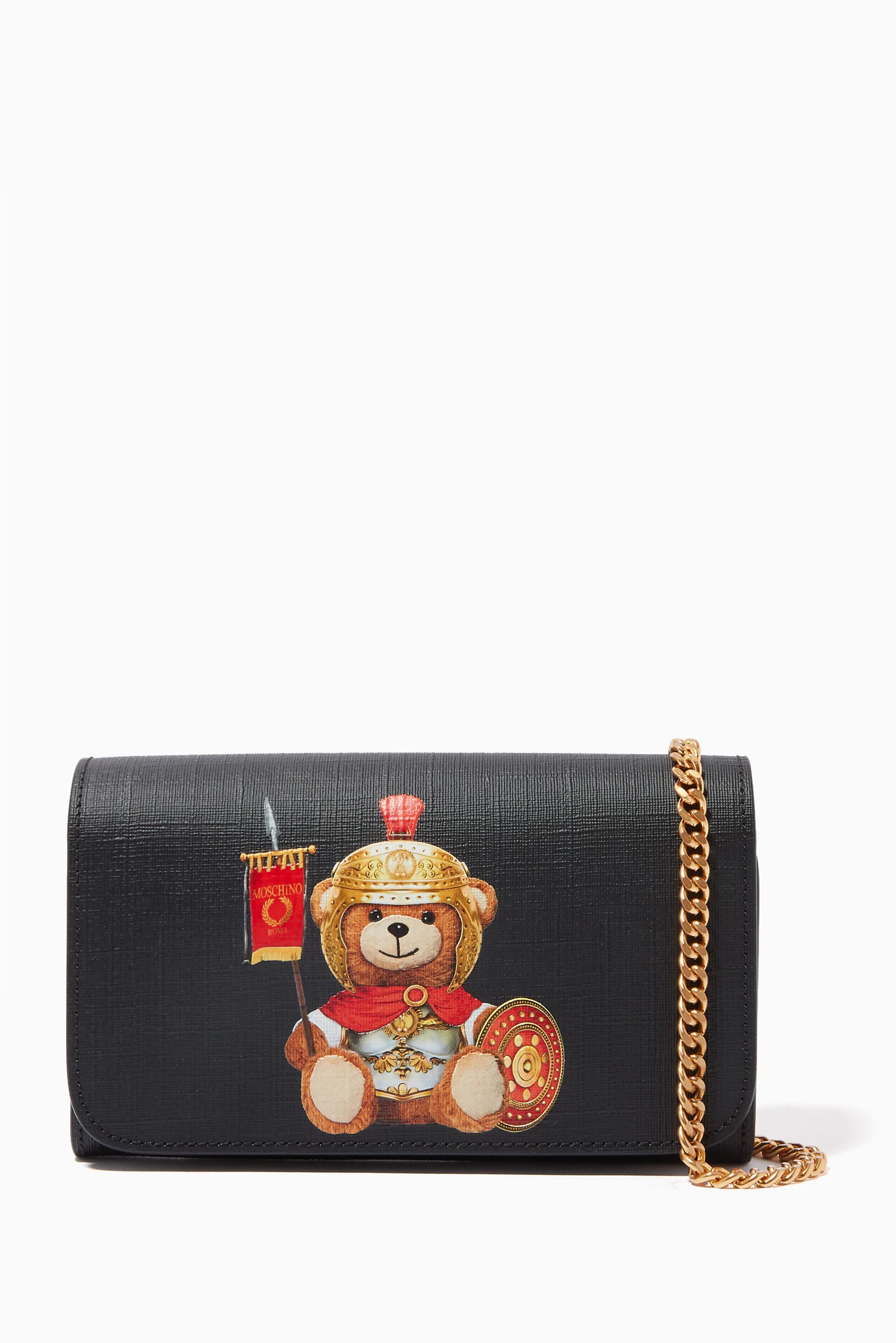 Moschino teddy bear wallet sales