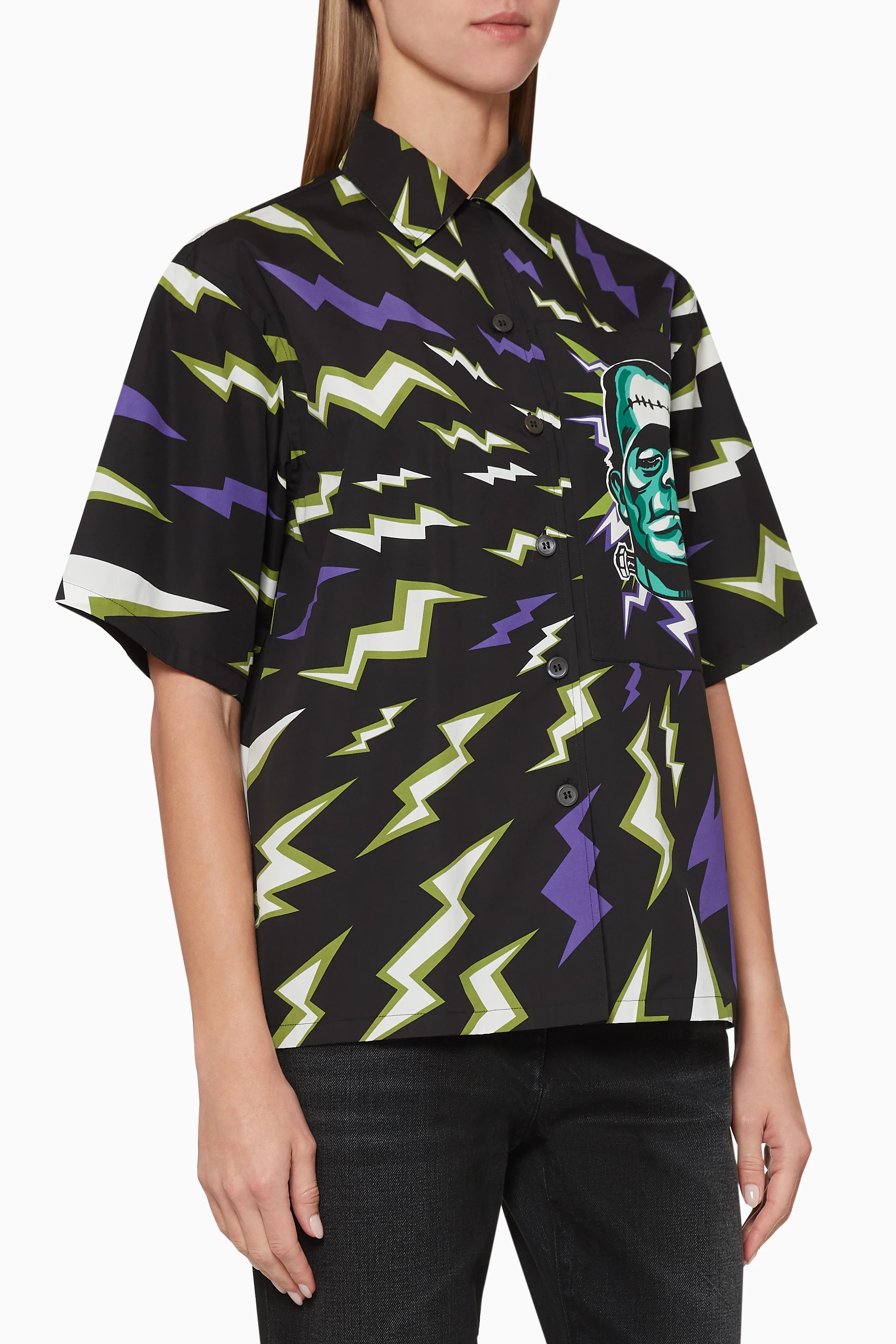 Prada shirt frankenstein deals