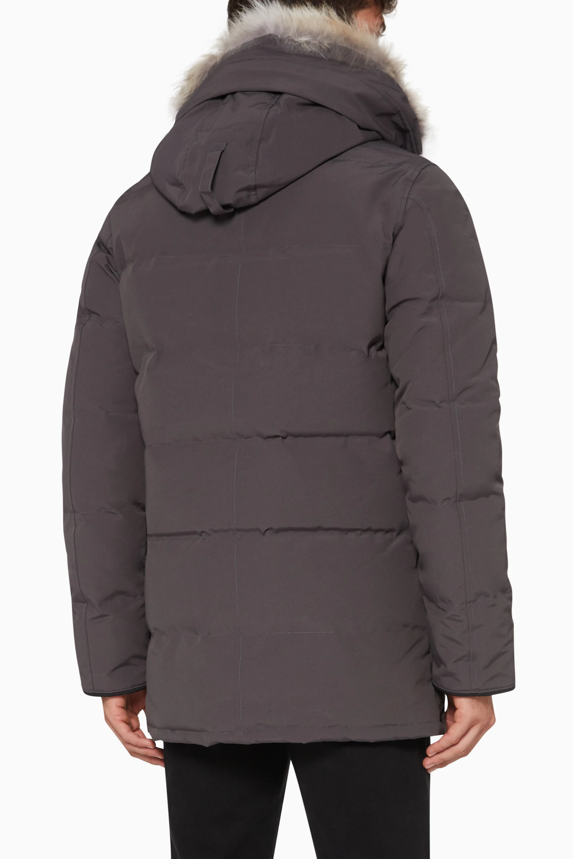 Buy Canada Goose Grey Carson Down Parka for Men in UAE Ounass
