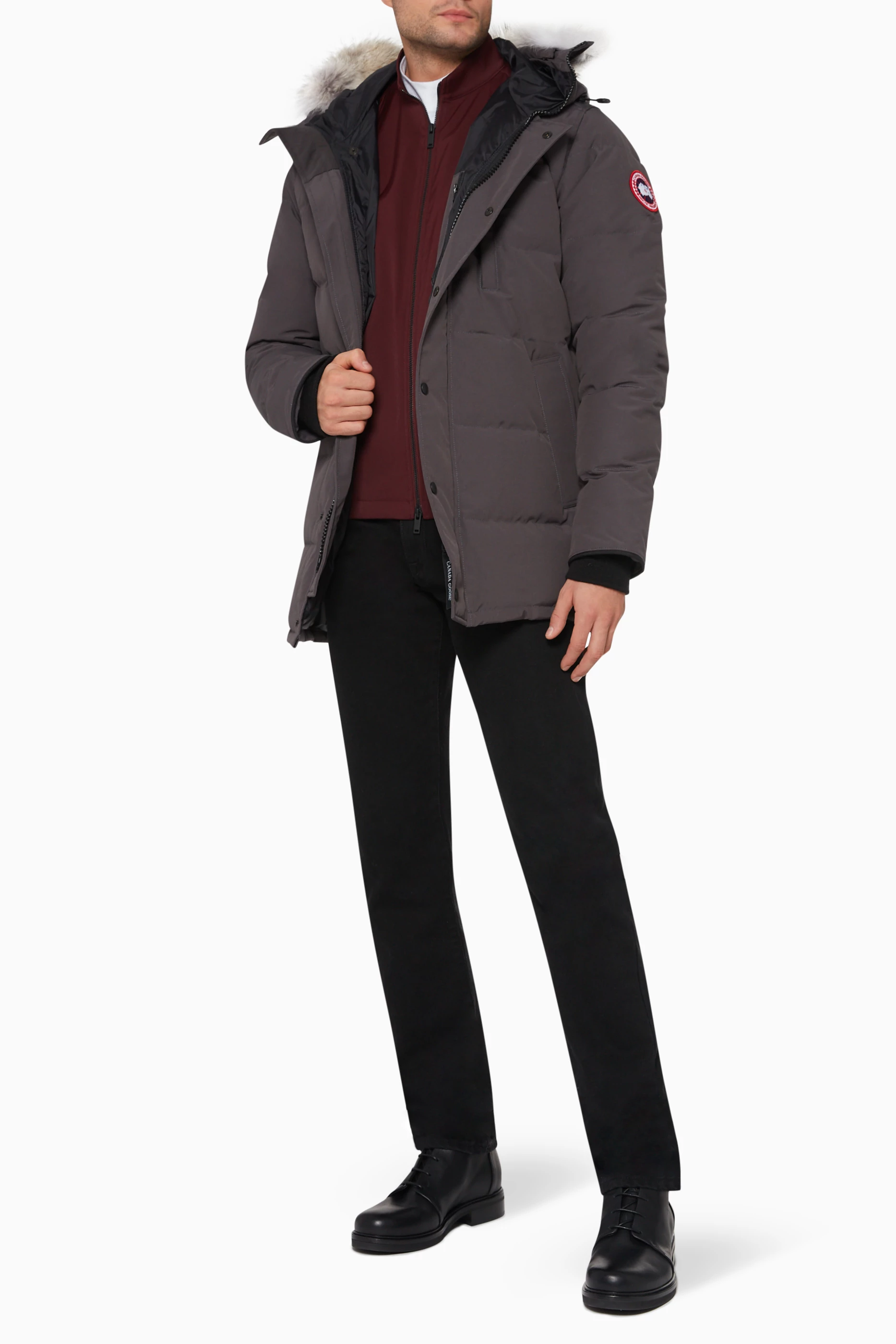 Canada goose carson parka mid grey store