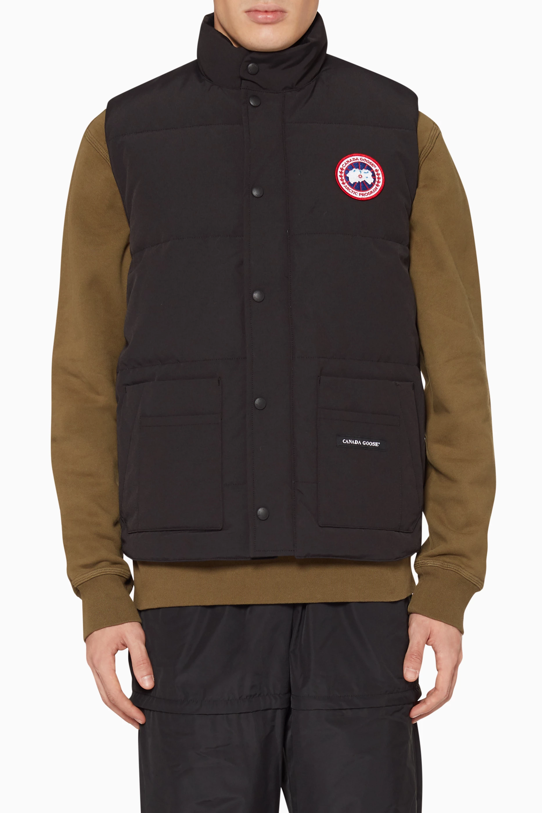 Canada goose down gilet hotsell