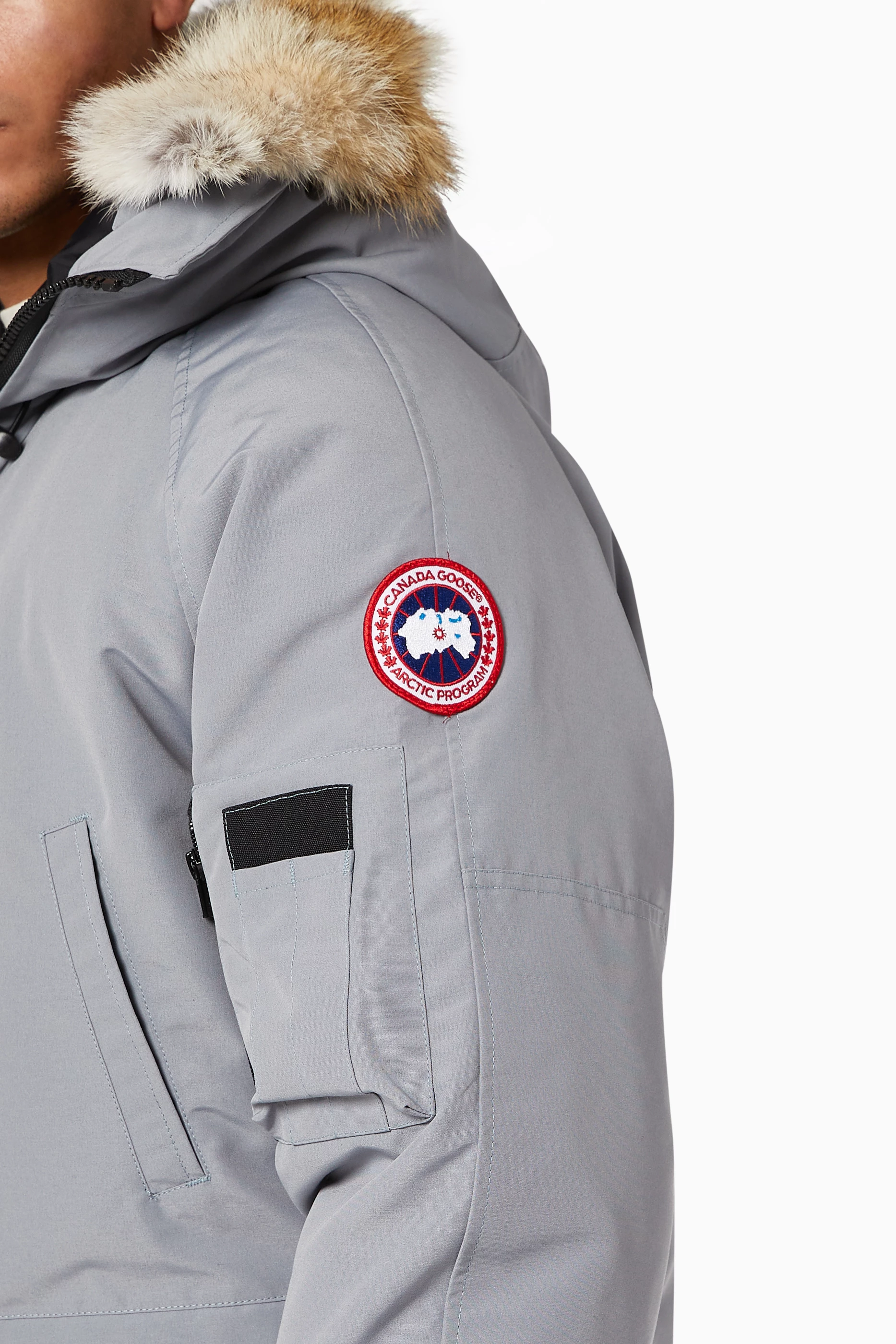 Buy Canada Goose Grey Chilliwack Down Bomber for Men in UAE Ounass