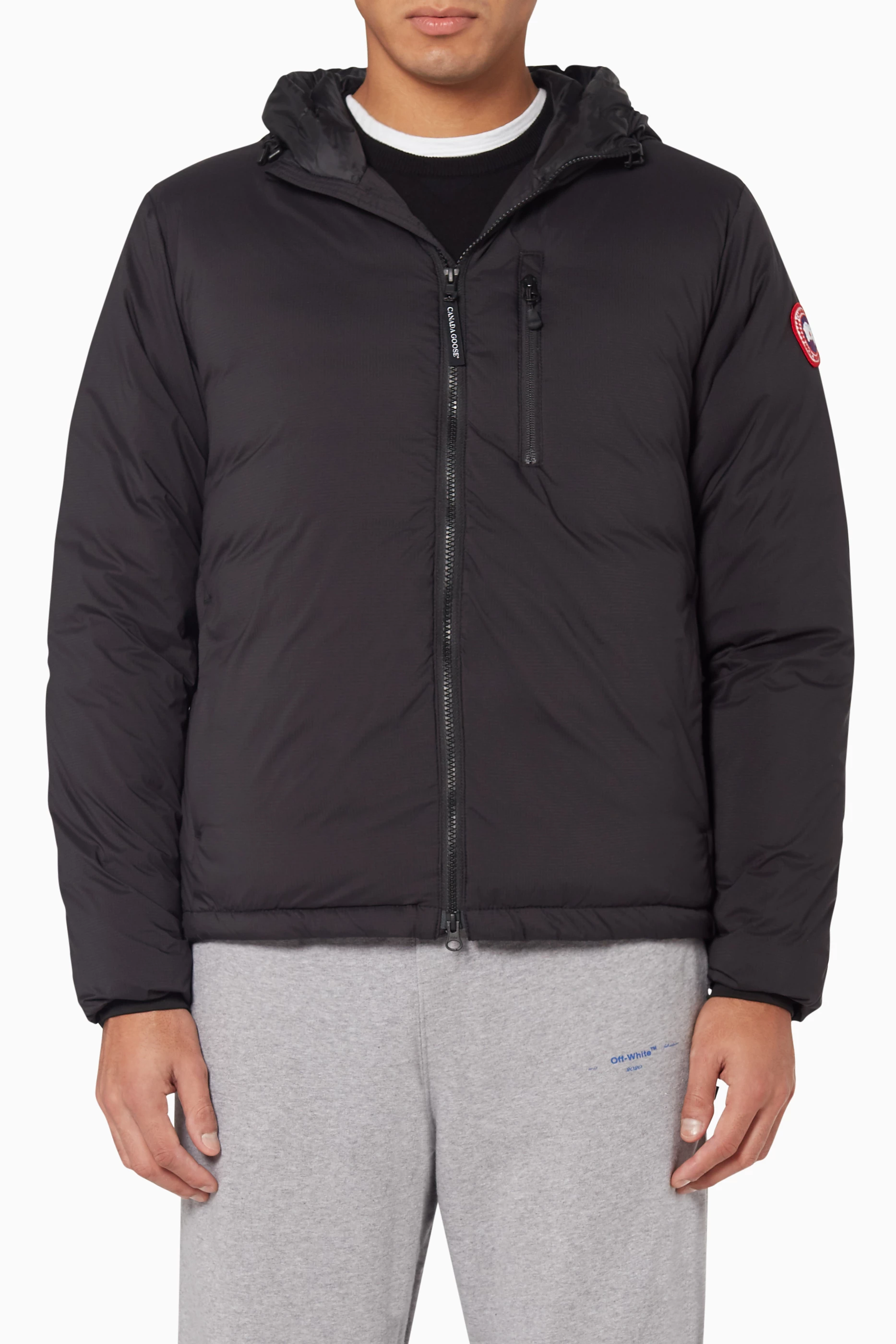 Canada goose shop hooded lodge jacket