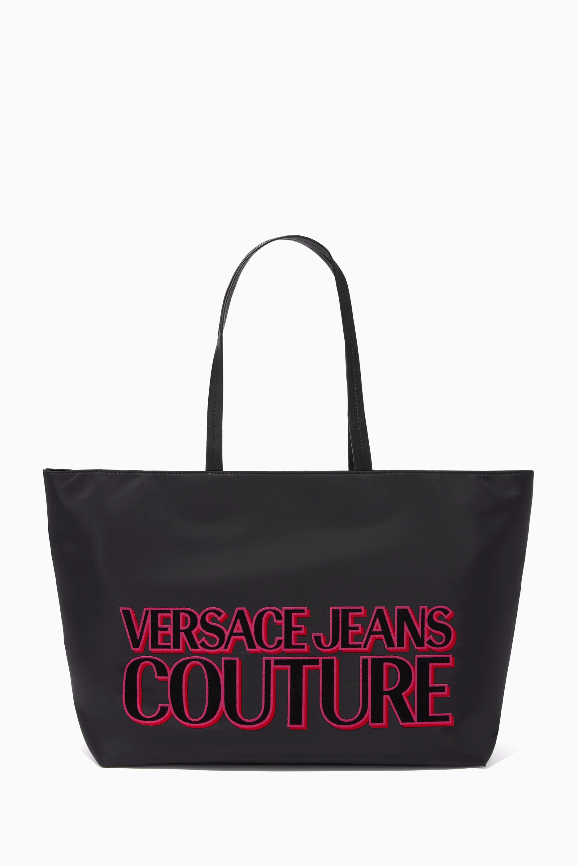 Versace jeans cheap black tote bag