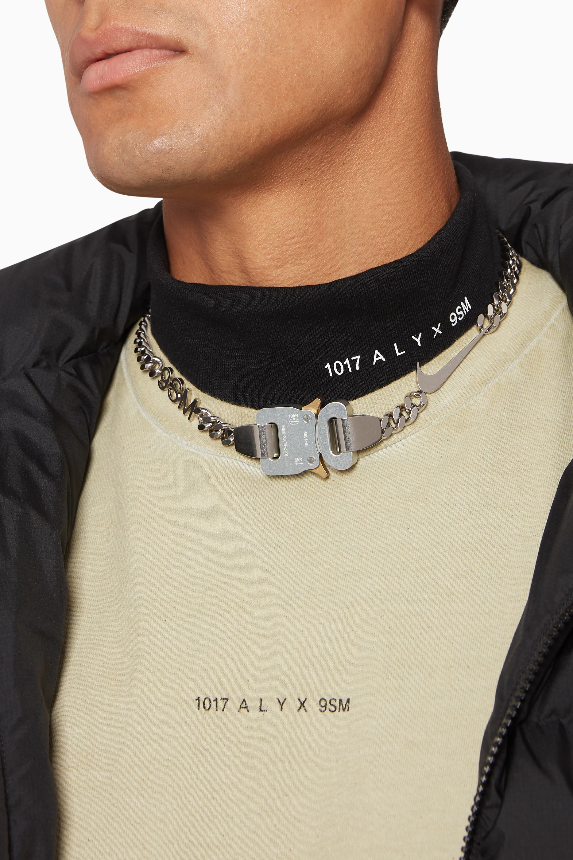 Buy  ALYX 9SM Silver x Nike Hero Chain Necklace for MEN in UAE