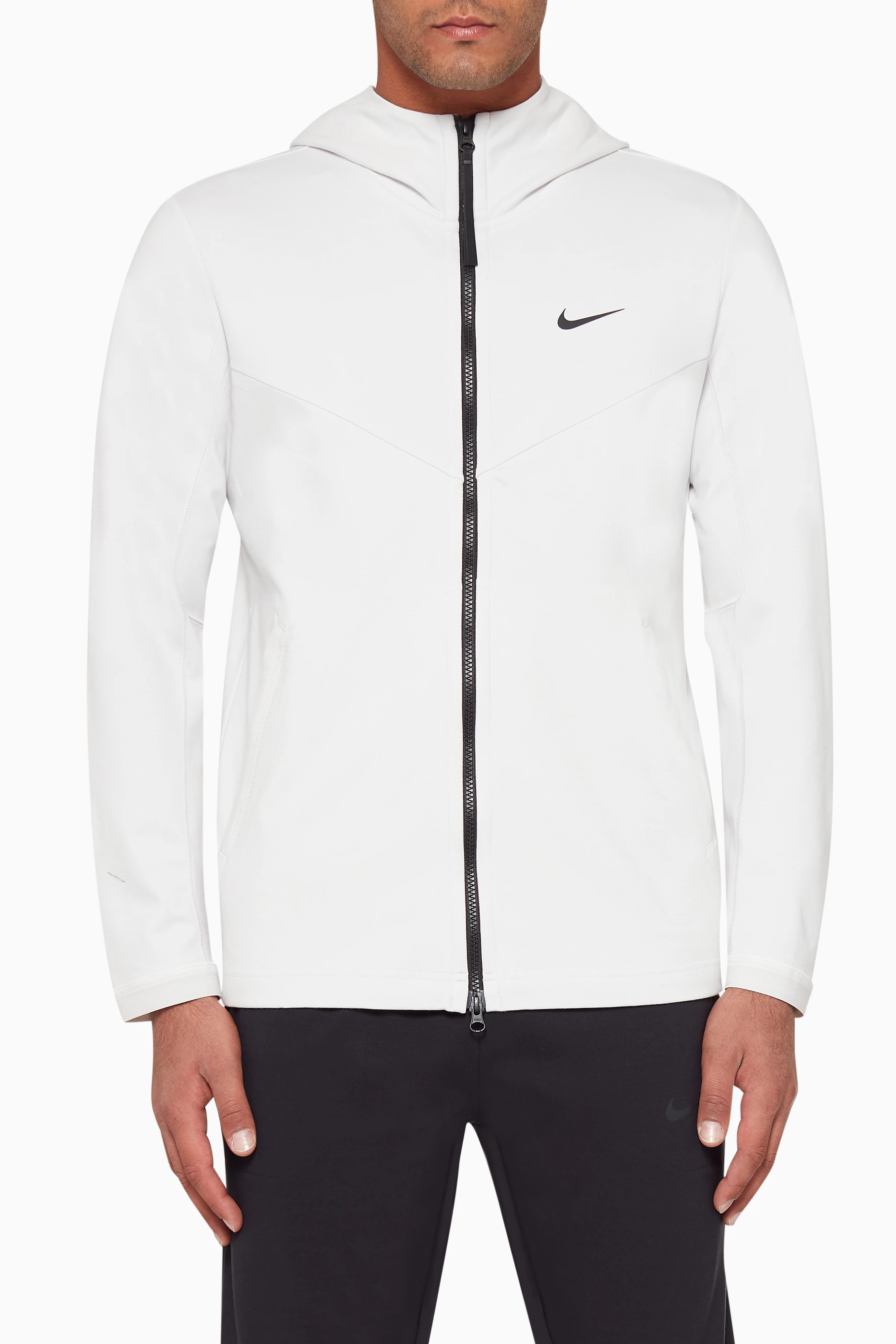 Nike clearance white jacket