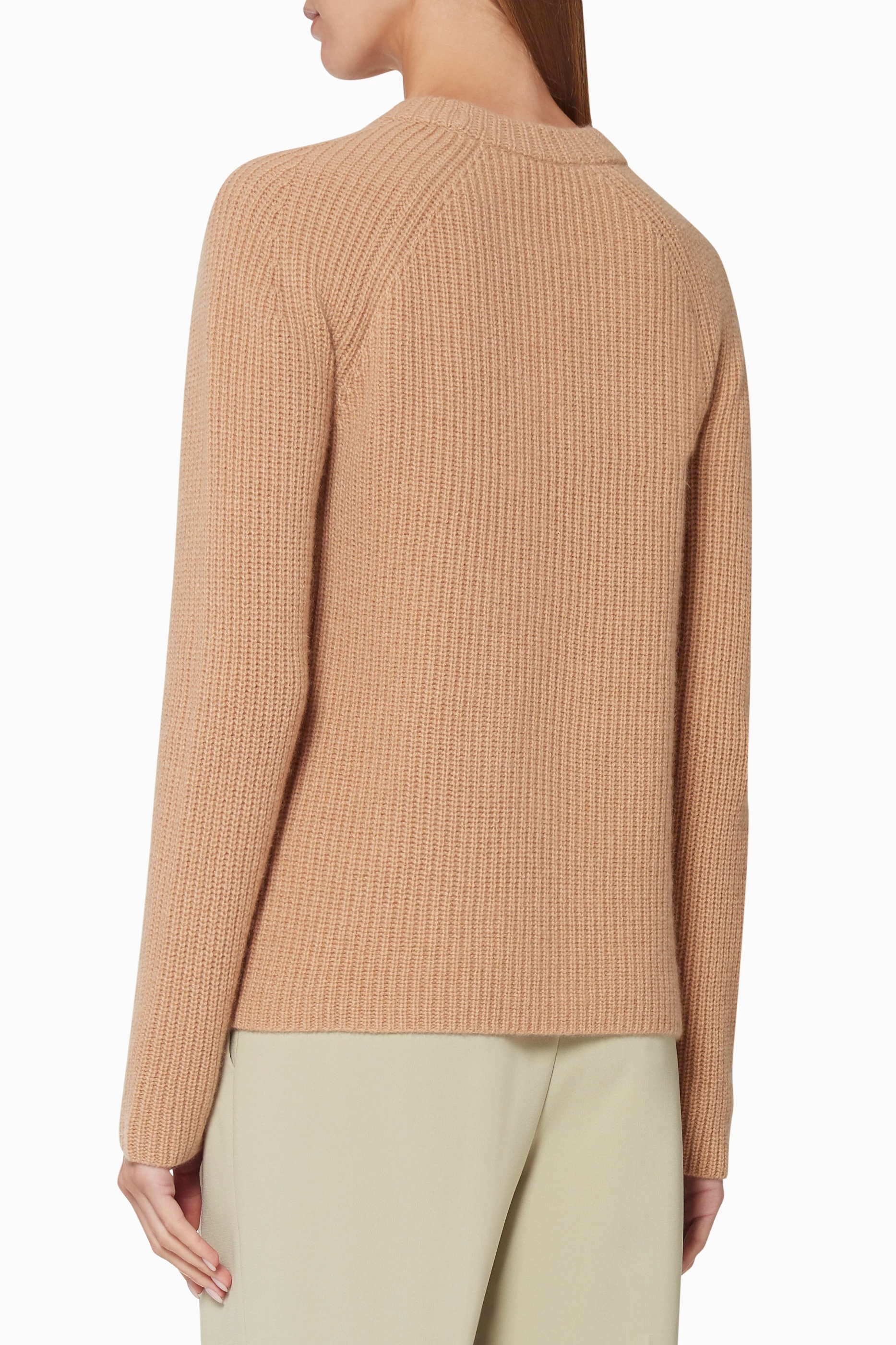 Vince shaker hot sale rib cashmere pullover