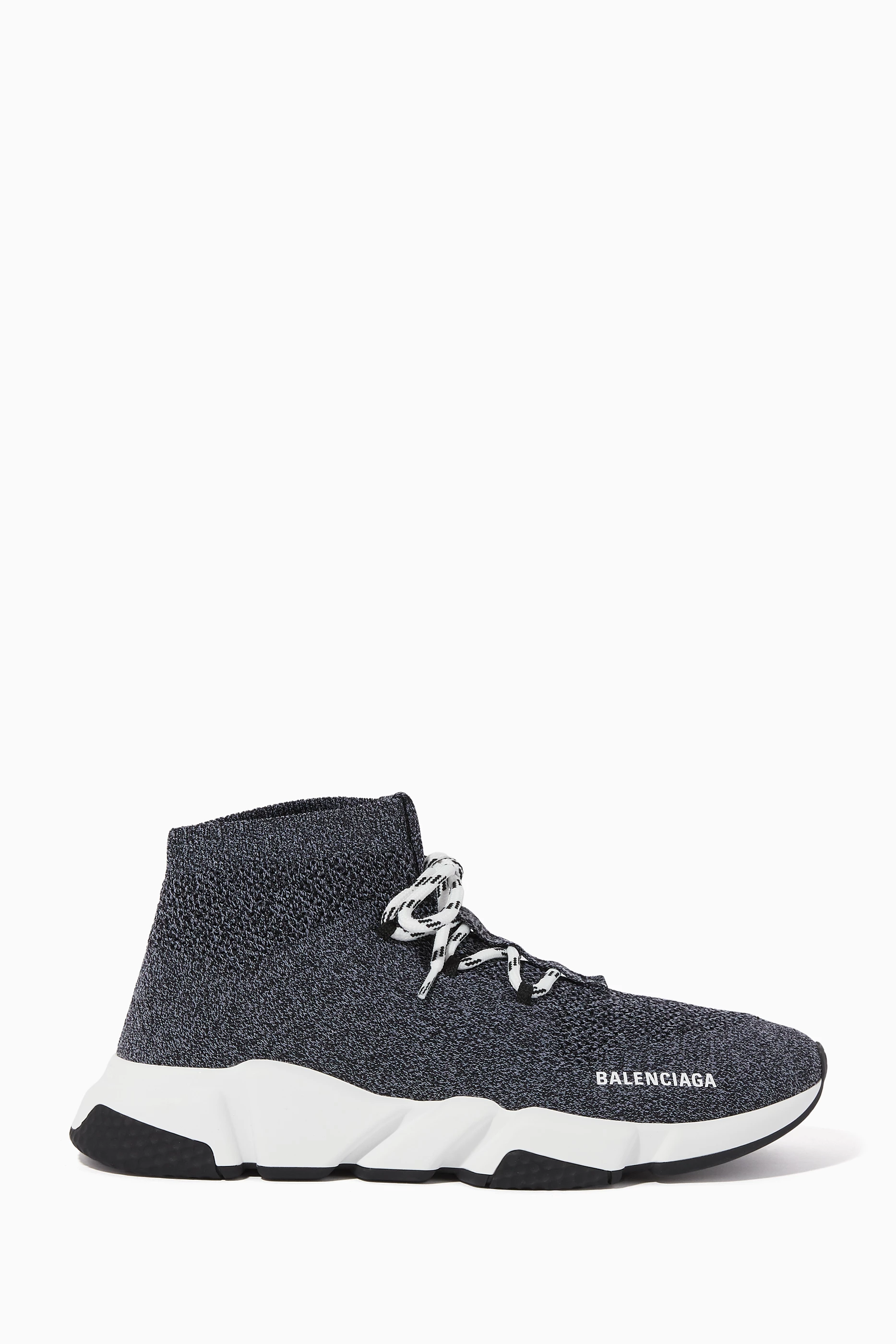 Balenciaga speed knit mens grey on sale