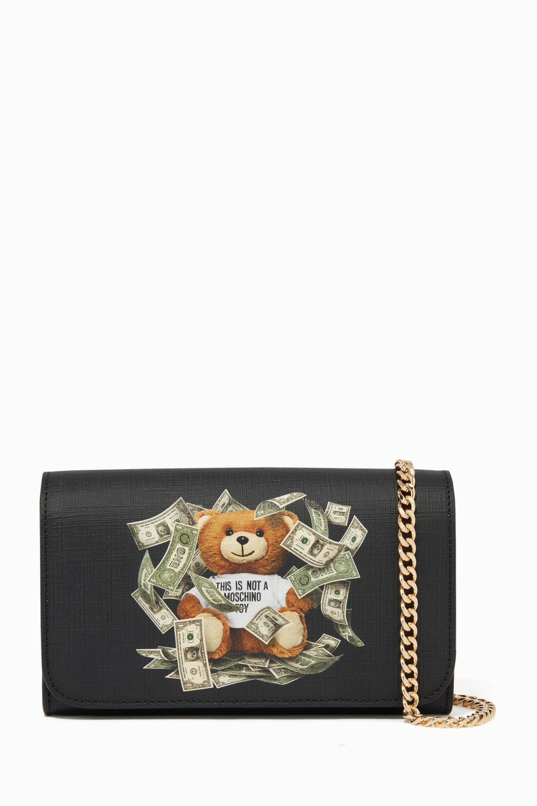 Moschino teddy on sale bear wallet