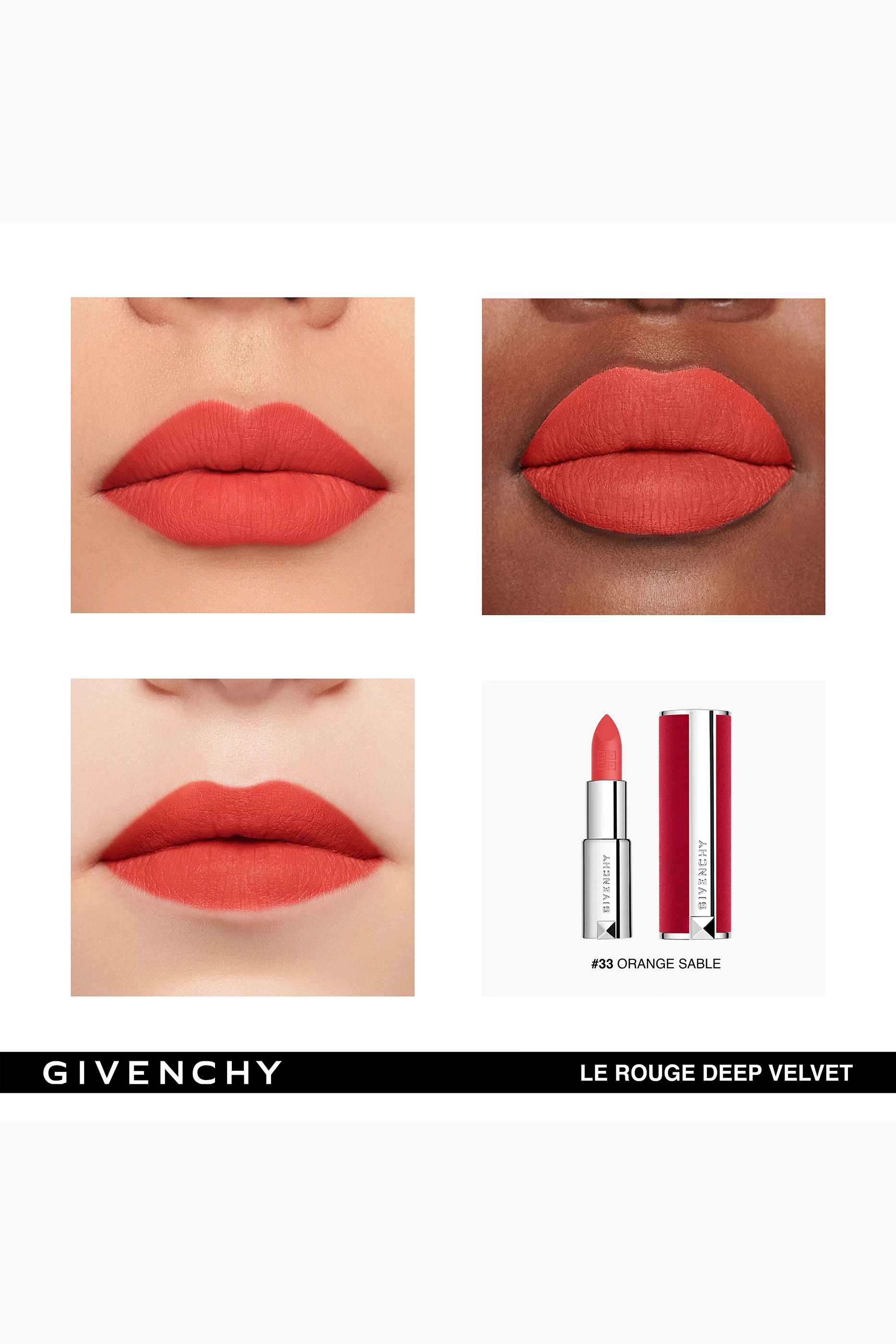 Buy Givenchy Beauty Colourless N.33 Orange Sable Le Rouge Deep