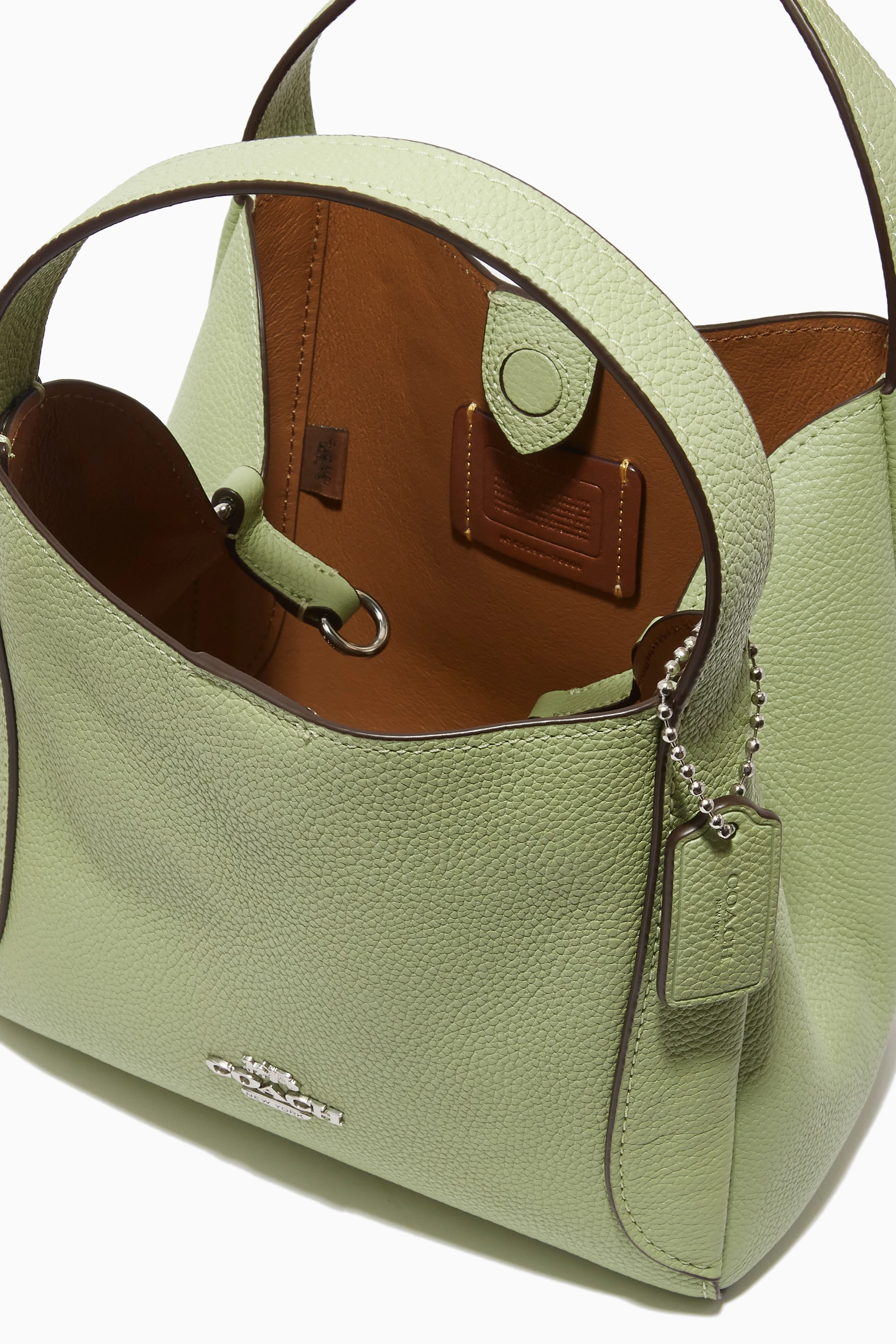 Buy Coach Green Hadley 21 Medium Shoulder Bag for Men Online