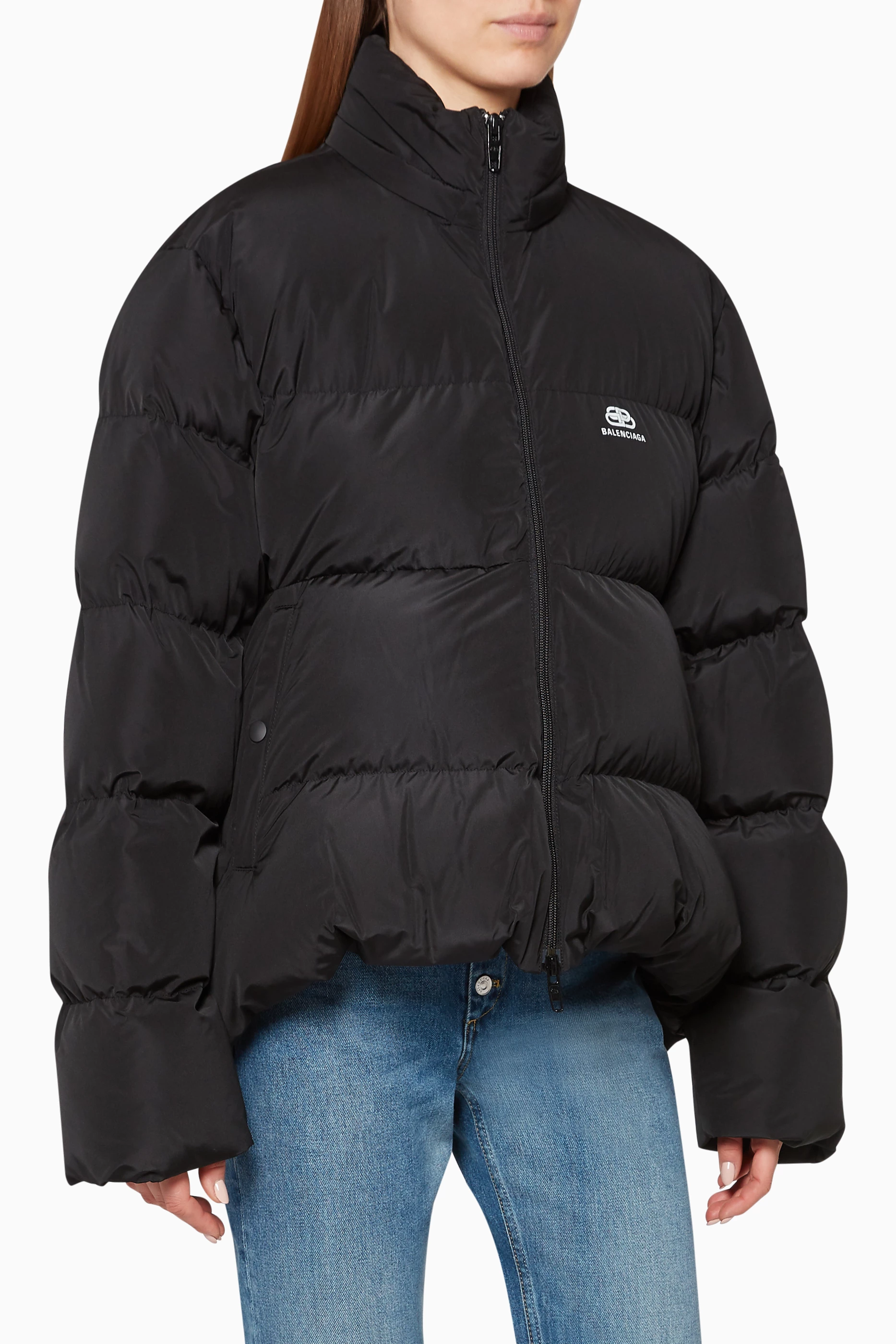 Balenciaga puffer 2025 jacket black