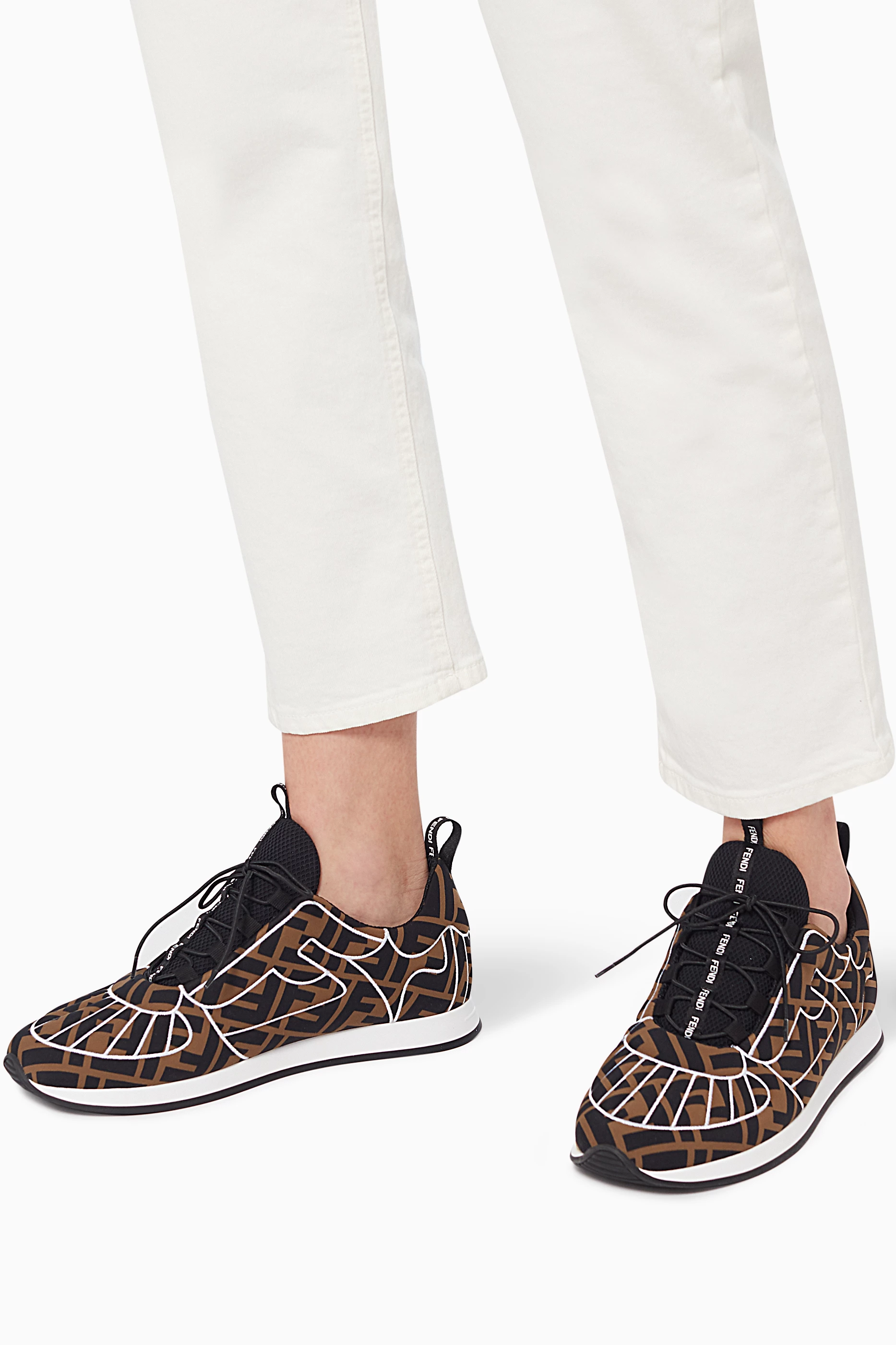 Fendi ffreedom sneakers hotsell