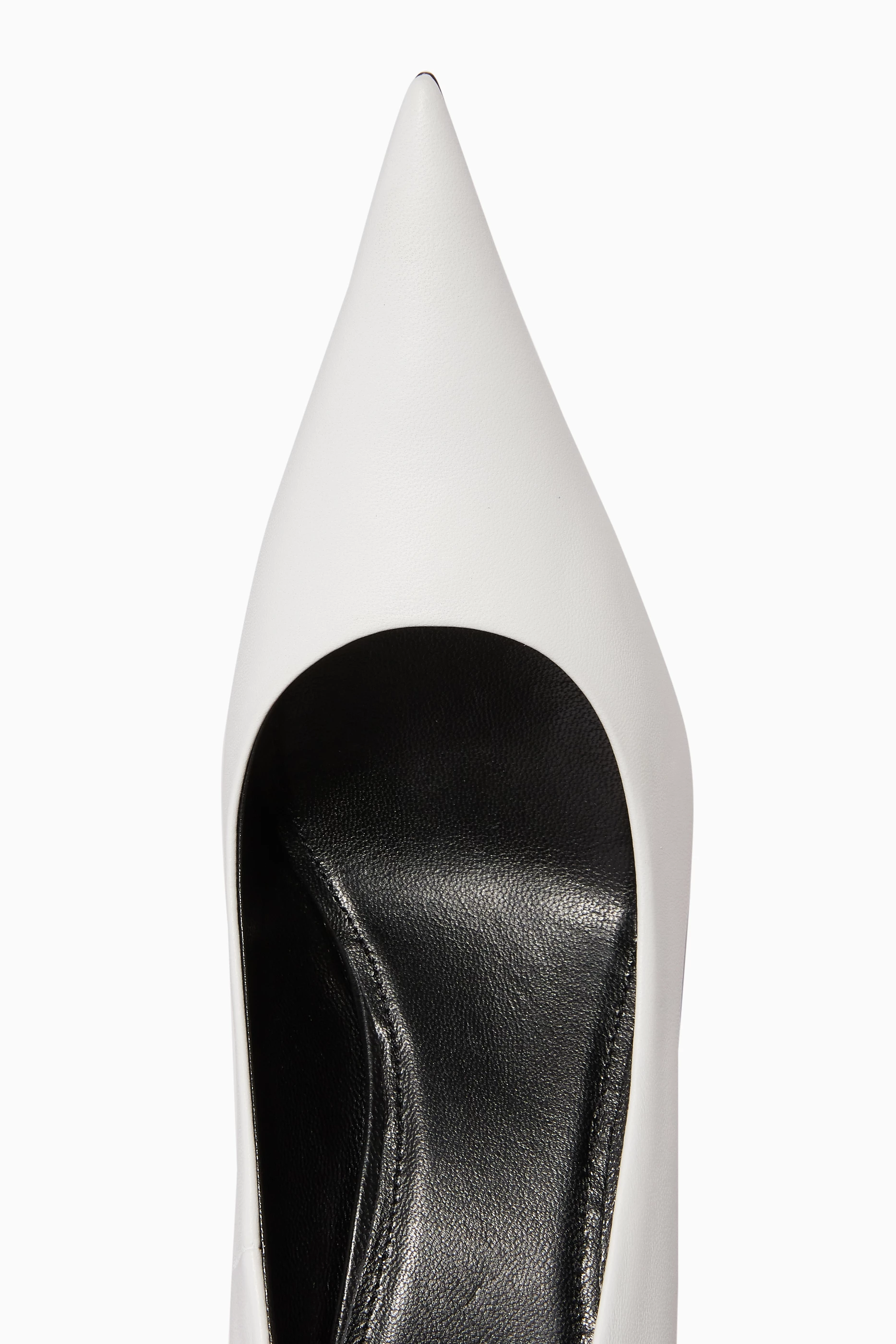 Balenciaga 2024 white pumps