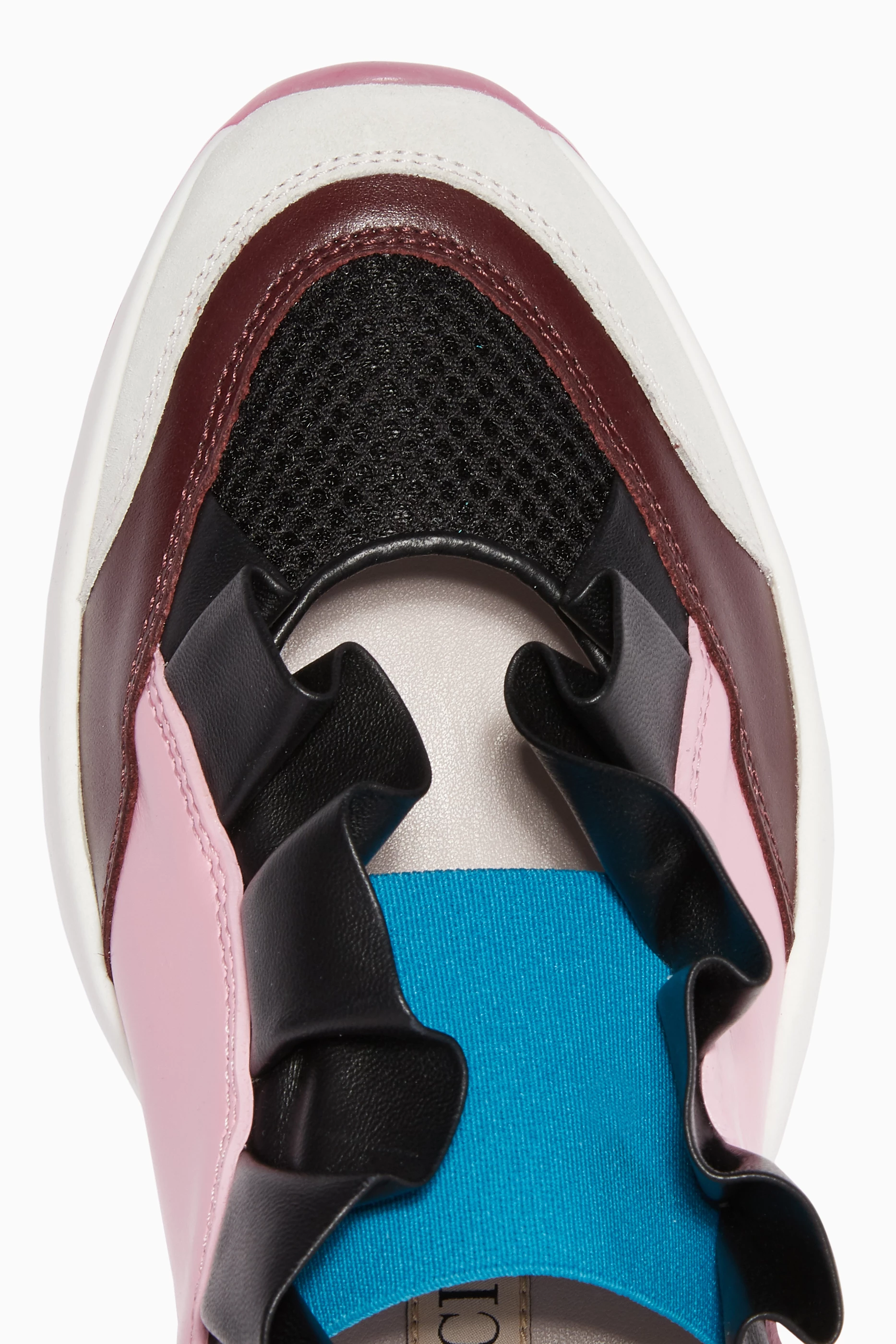 Emilio pucci discount ruffle sneakers