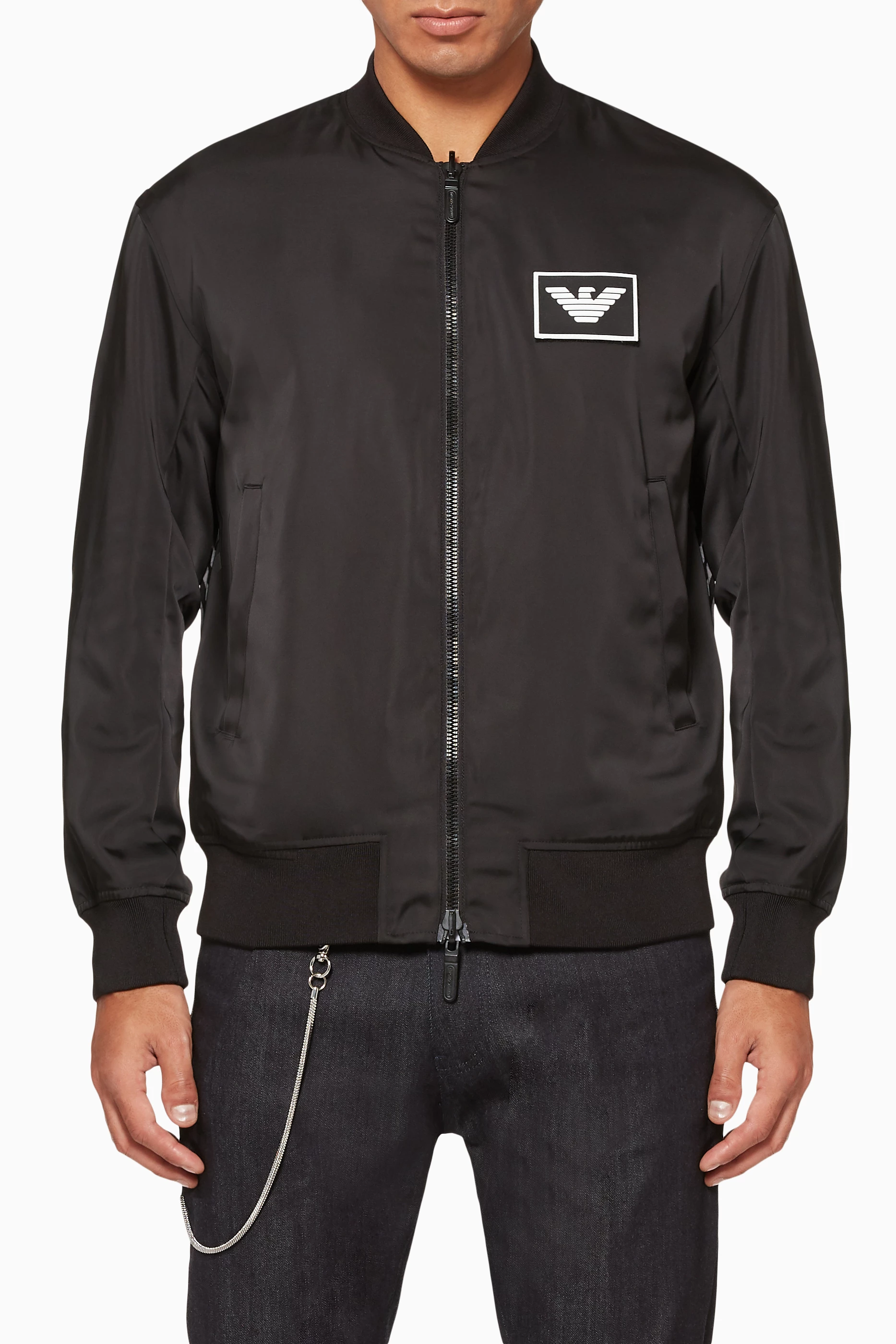 Armani bomber jacket top