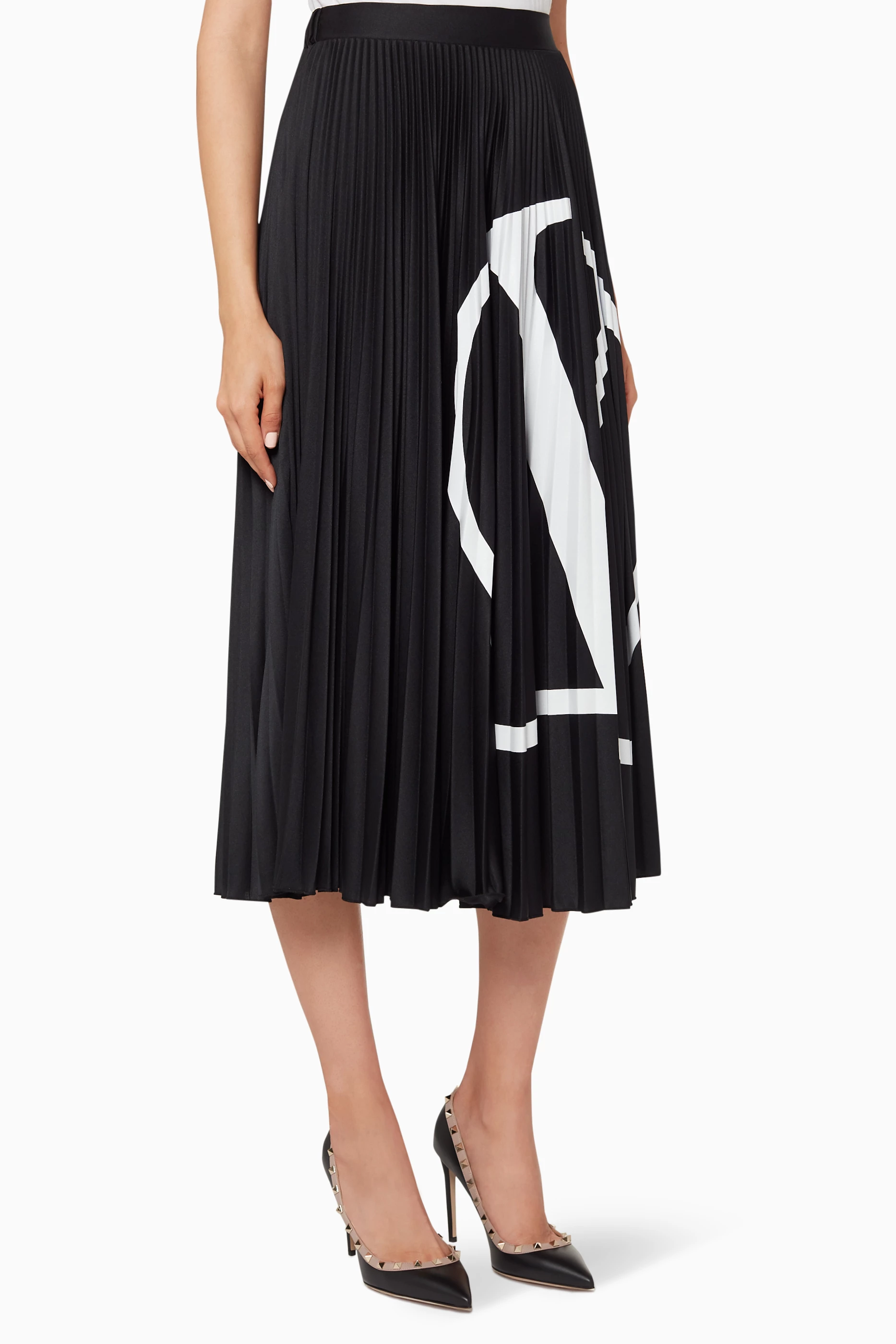 Valentino black skirt 2025