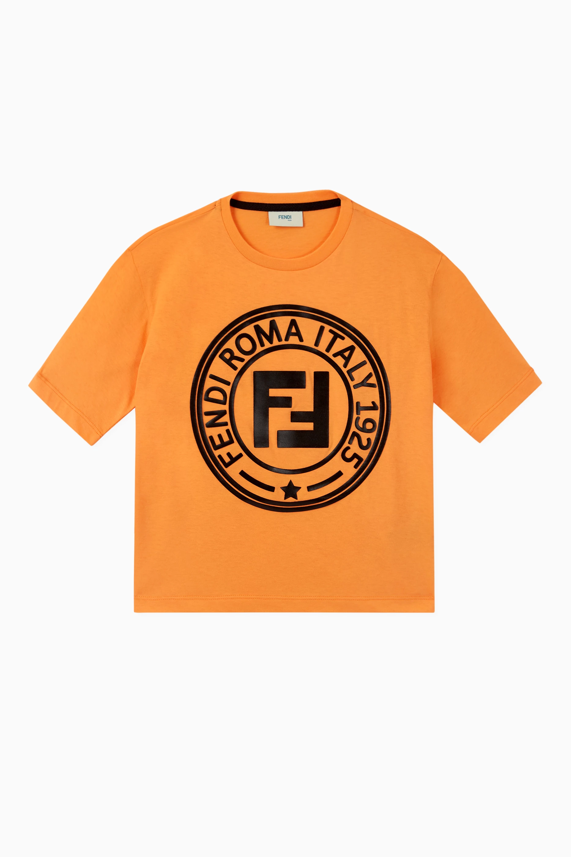 Orange fendi shirt clearance