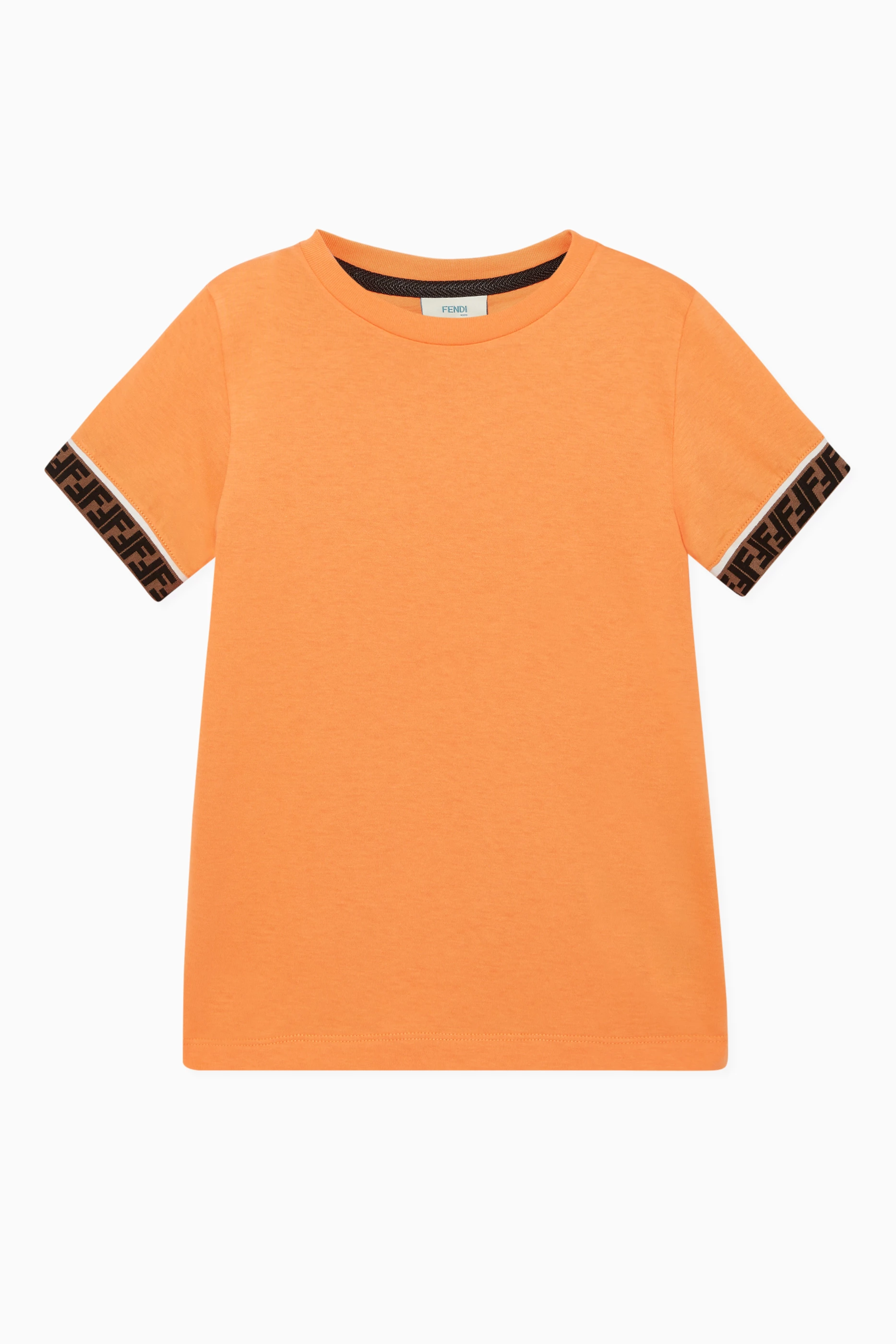 Orange fendi shirt clearance