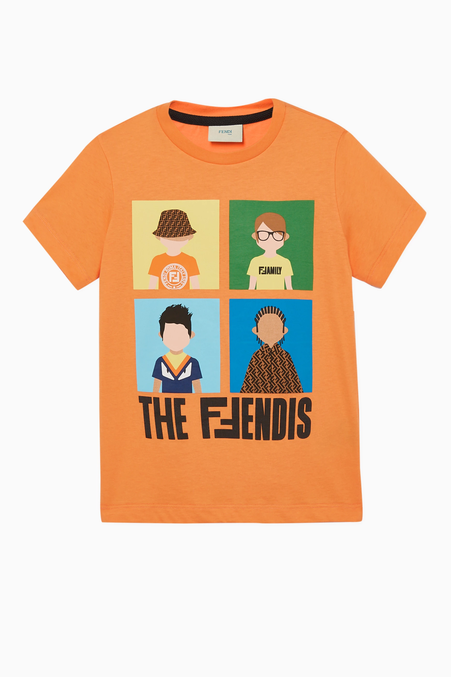 Orange fendi shirt 2025