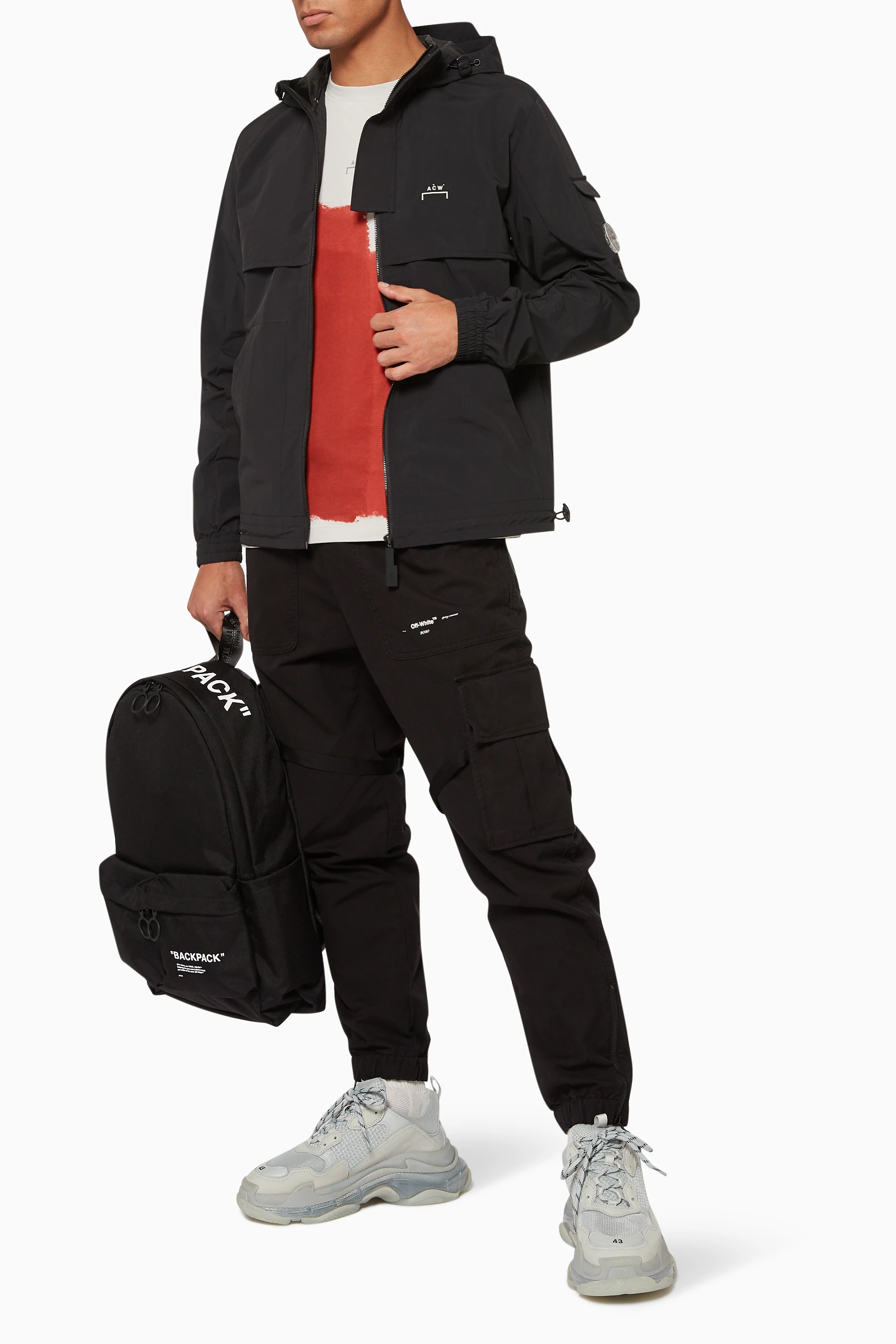Buy A Cold Wall Black Storm Compass Jacket for Men in UAE Ounass