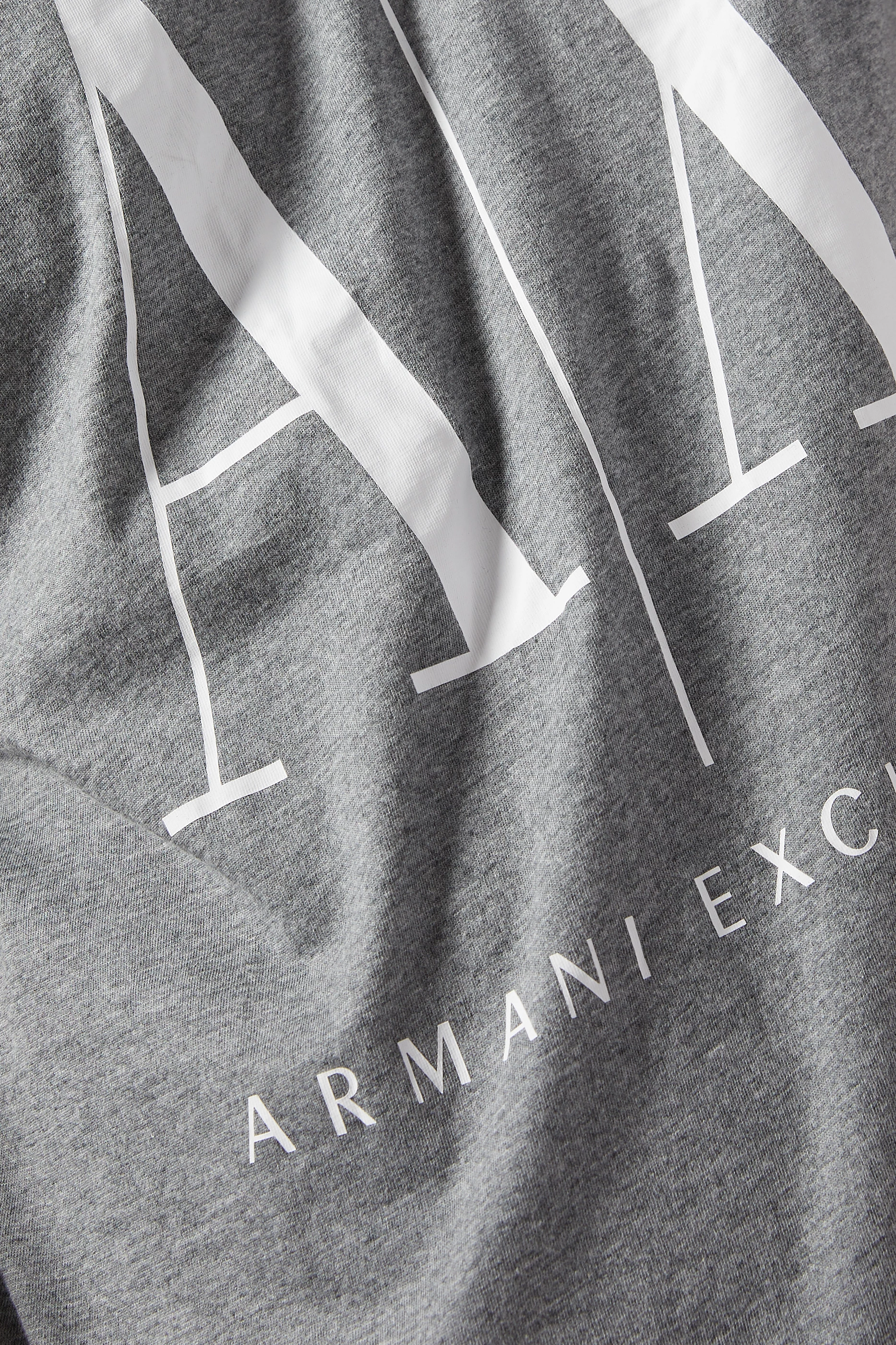 Buy Armani Exchange Grey A X Cotton Crewneck T Shirt for Men in