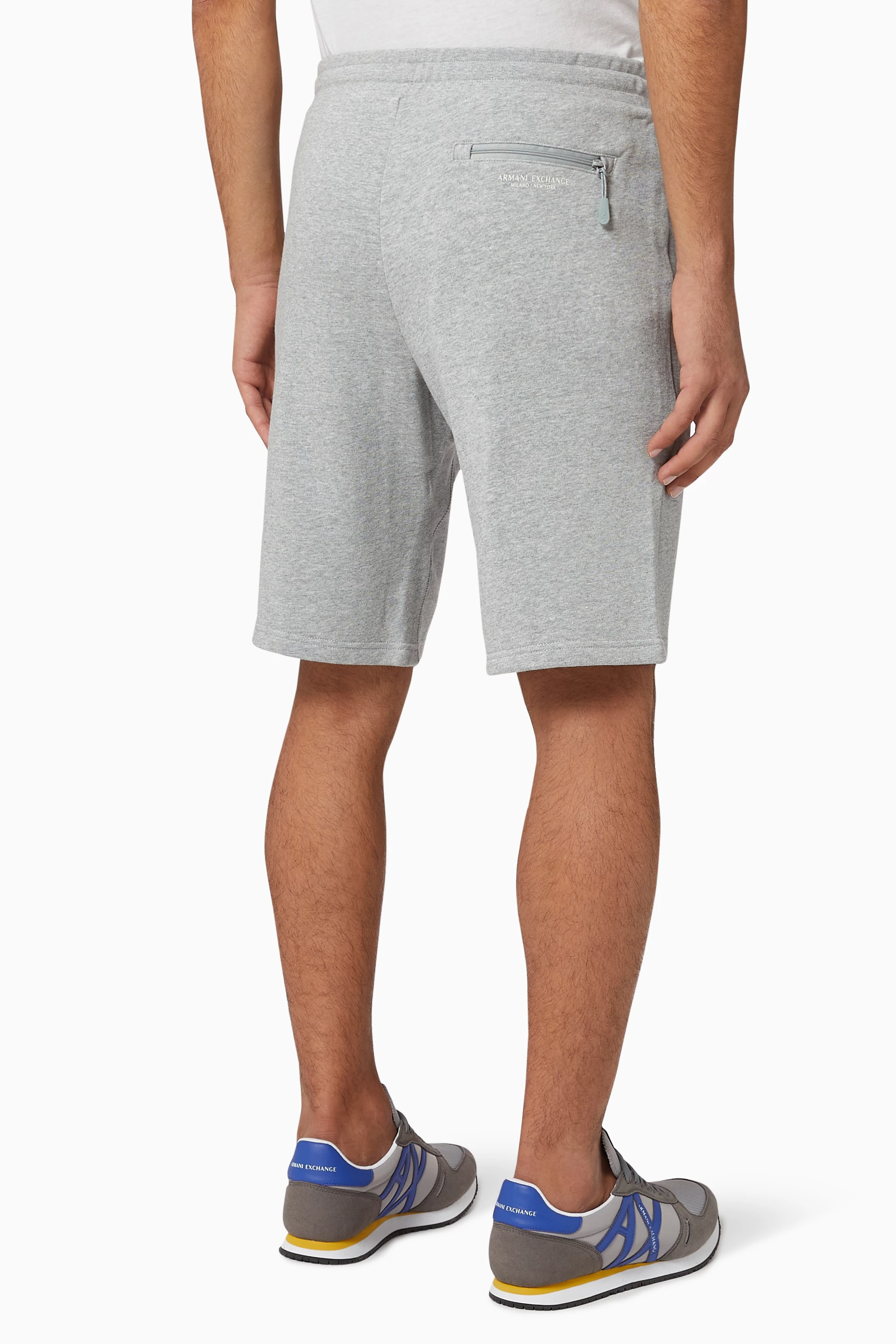 Armani grey shorts top