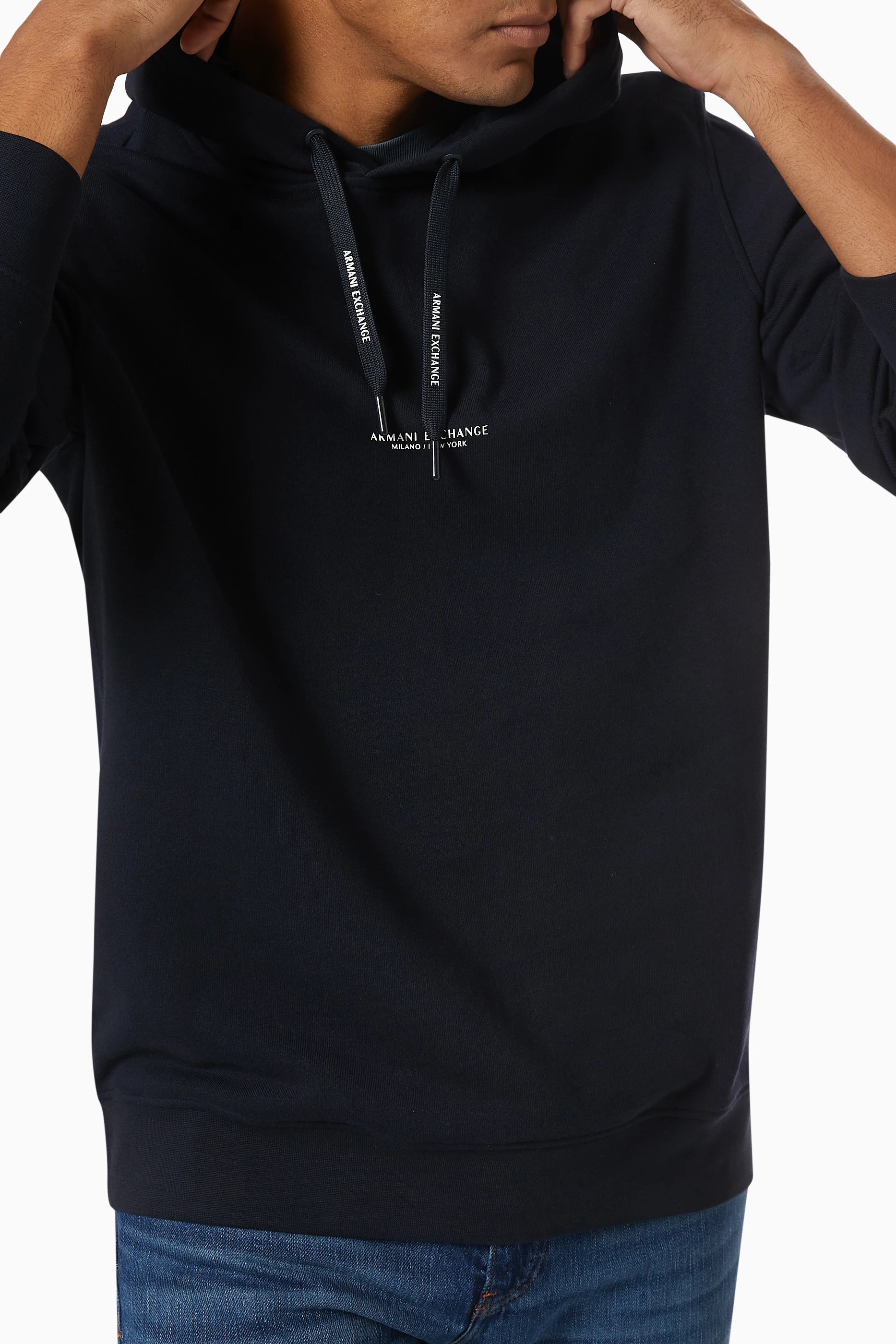 Armani jeans hoodie sale cheap