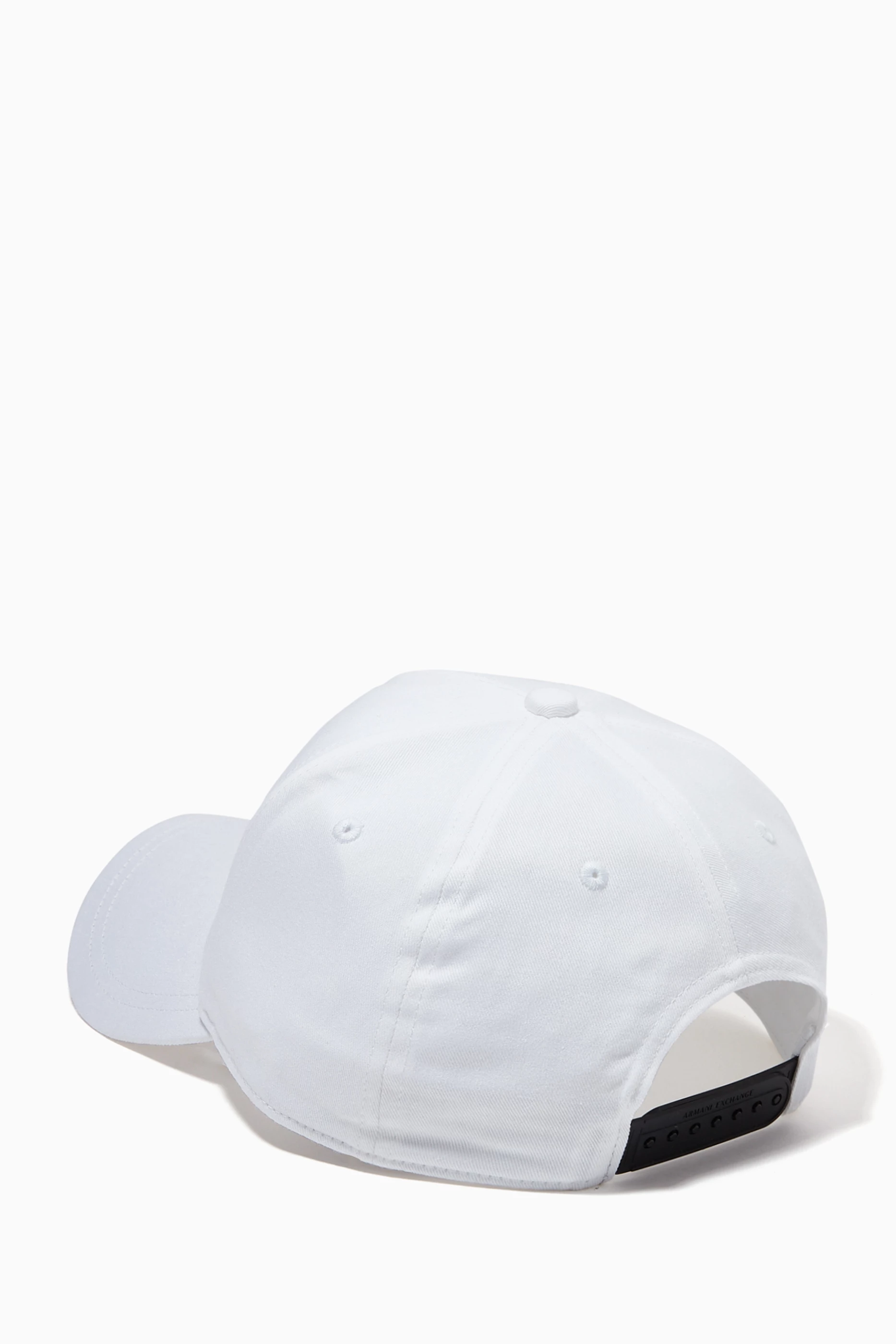 Armani exchange cap on sale white
