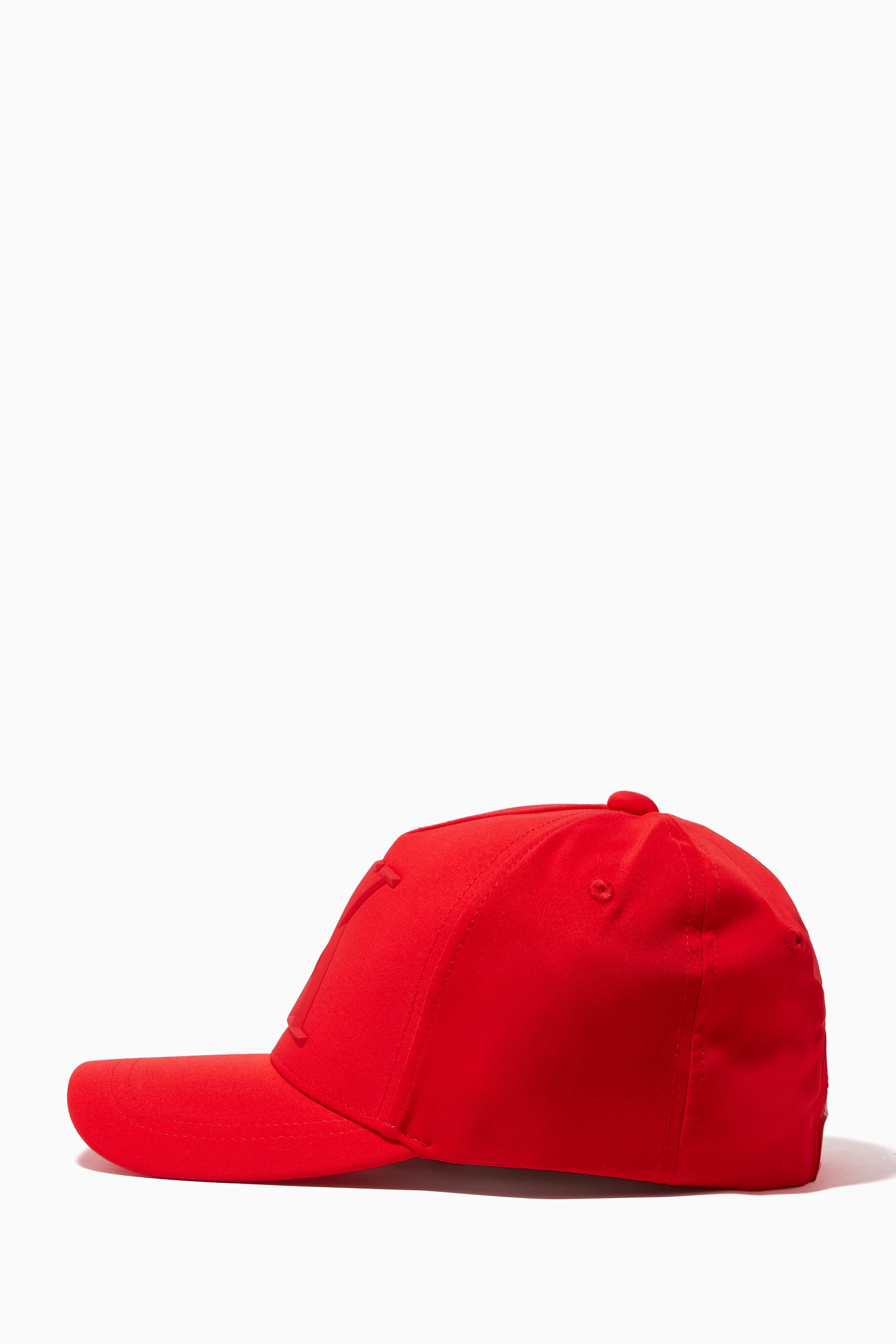 GetUSCart- AX ARMANI EXCHANGE Men's Baseball hat, Red & Black