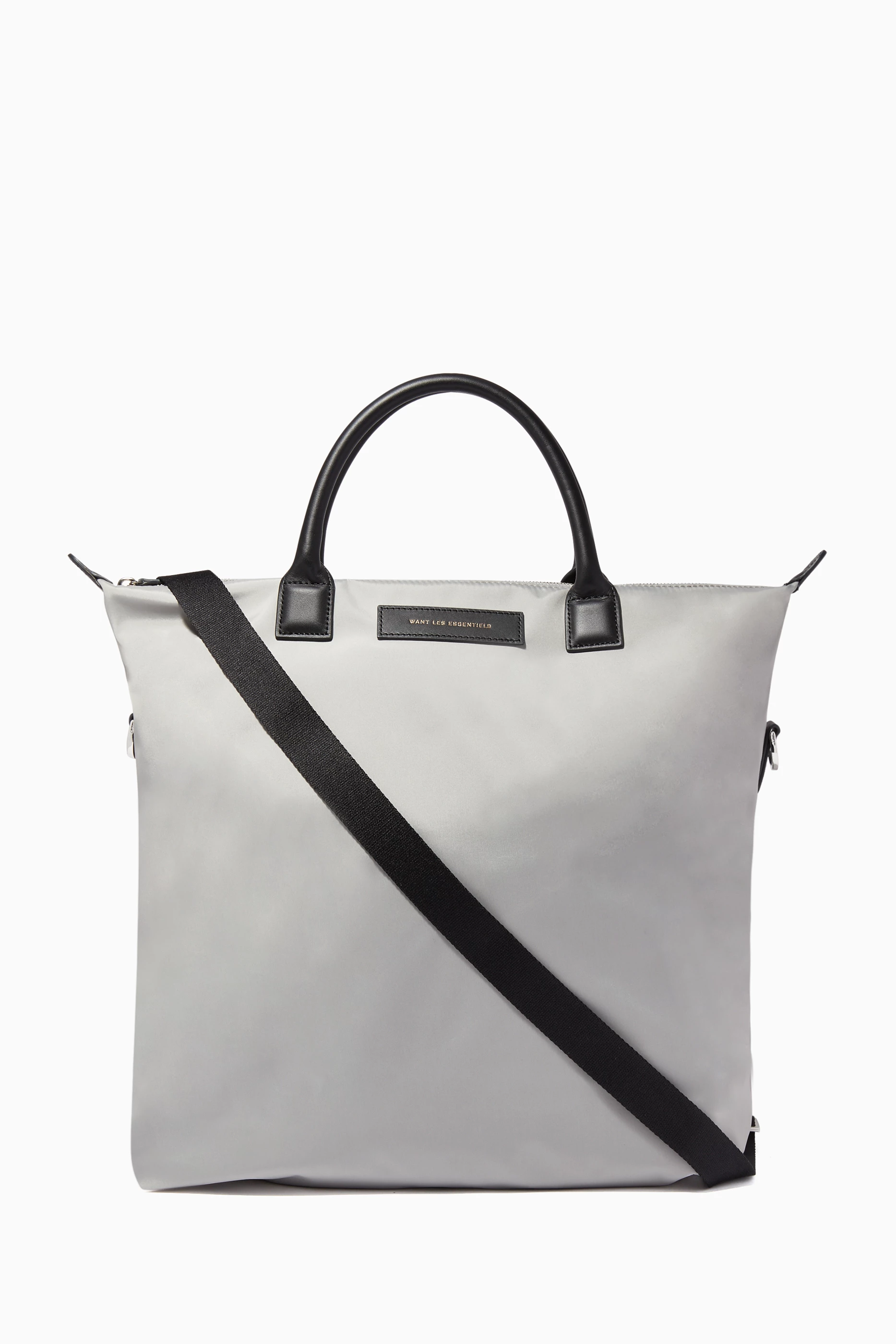 Buy Want Les Essentiels Grey O Hare Nylon Tote Bag for Men in UAE Ounass