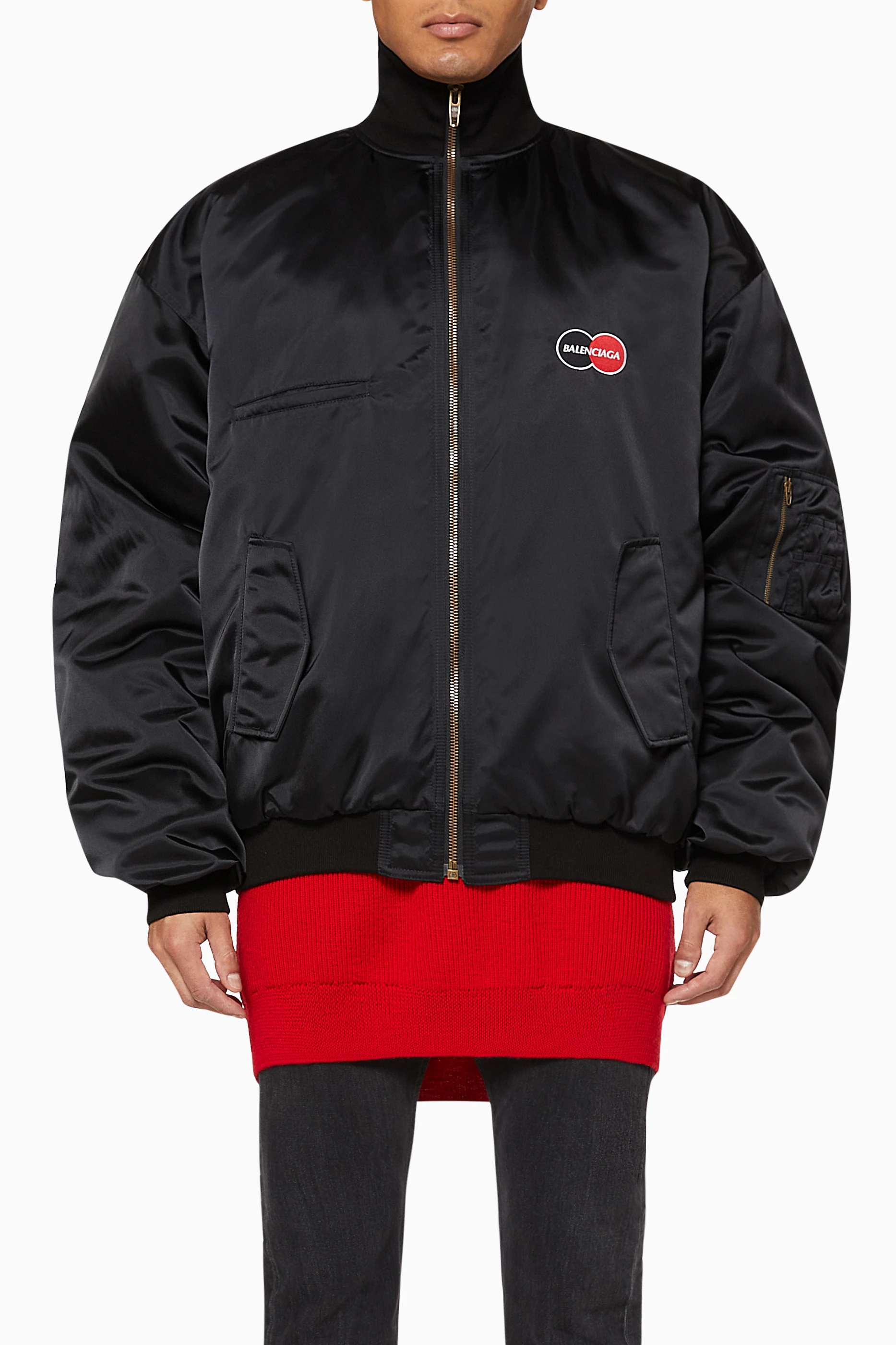 Balenciaga flight jacket hotsell