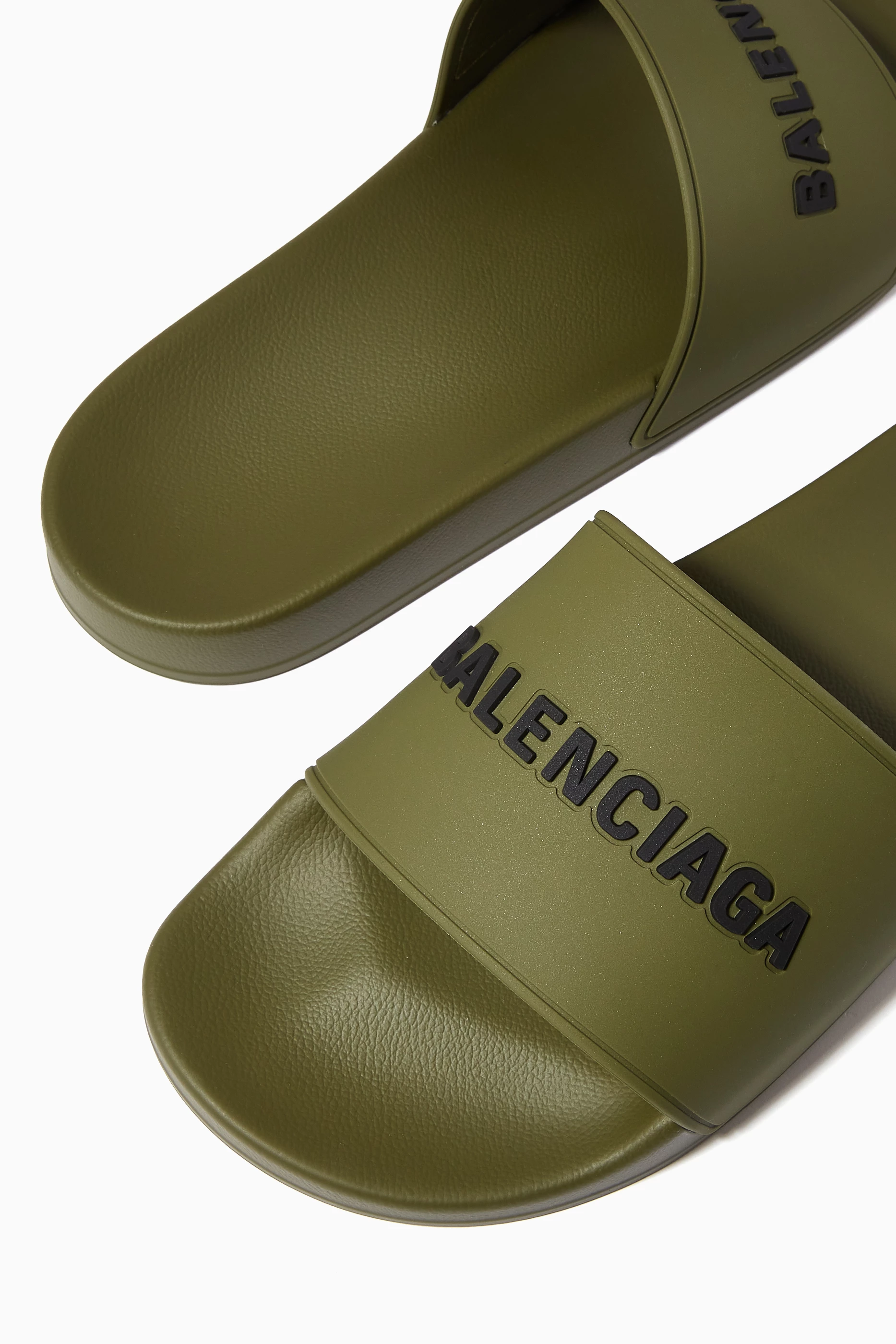 Balenciaga sandals online mens green