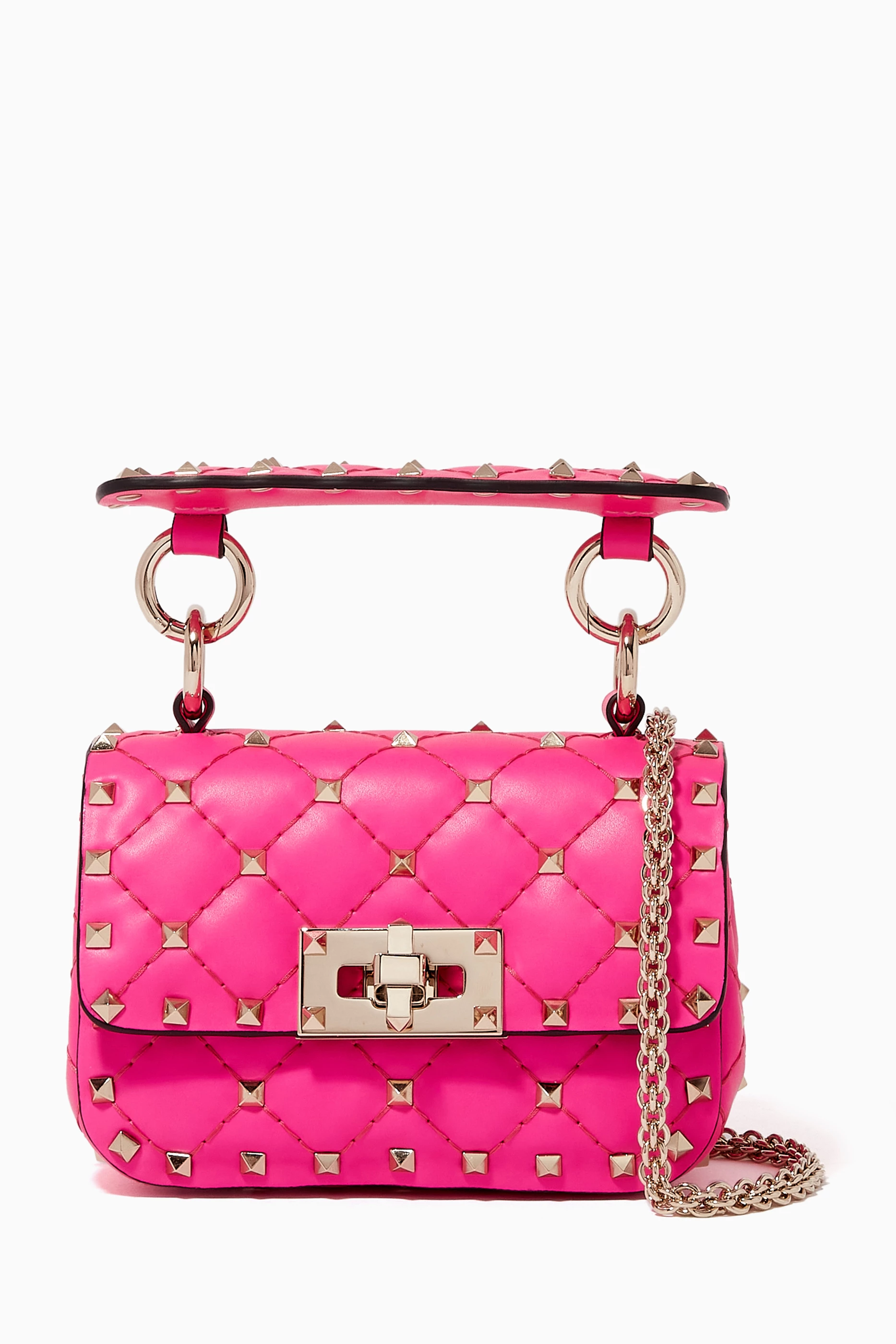 Buy Valentino Garavani Pink Valentino Garavani Micro Rockstud