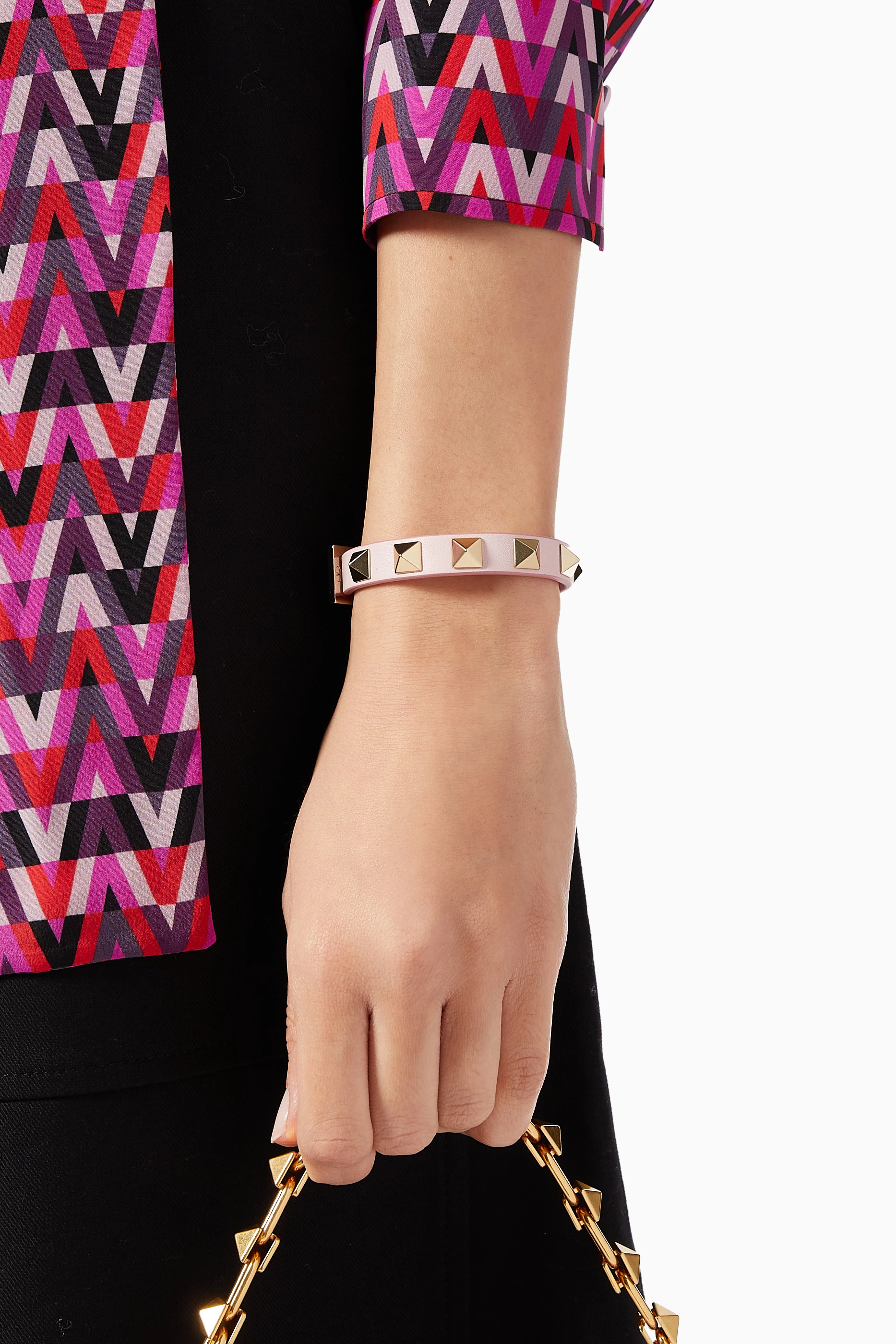 Valentino rockstud deals bracelet poudre