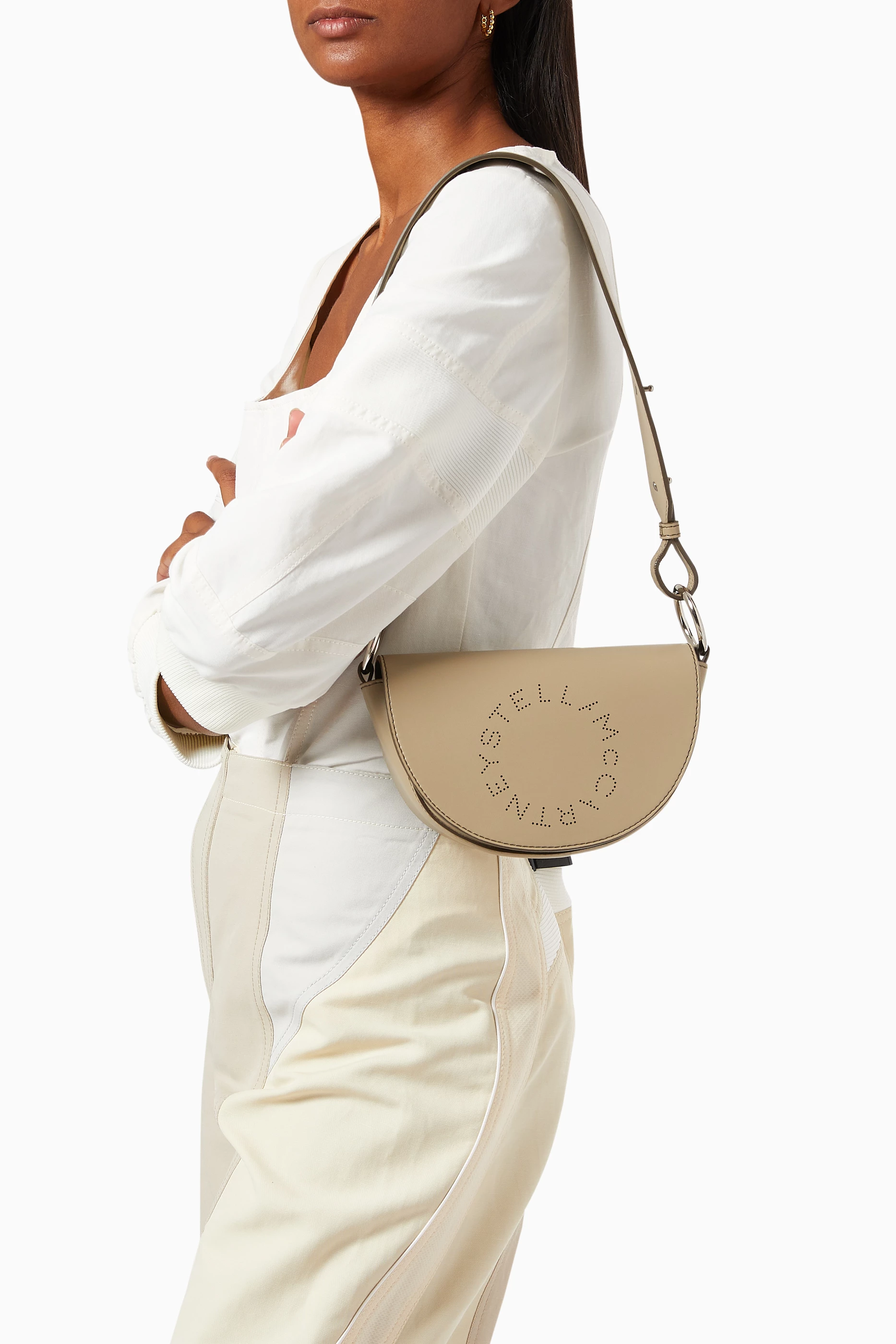Stella mccartney mini marlee logo bag sales
