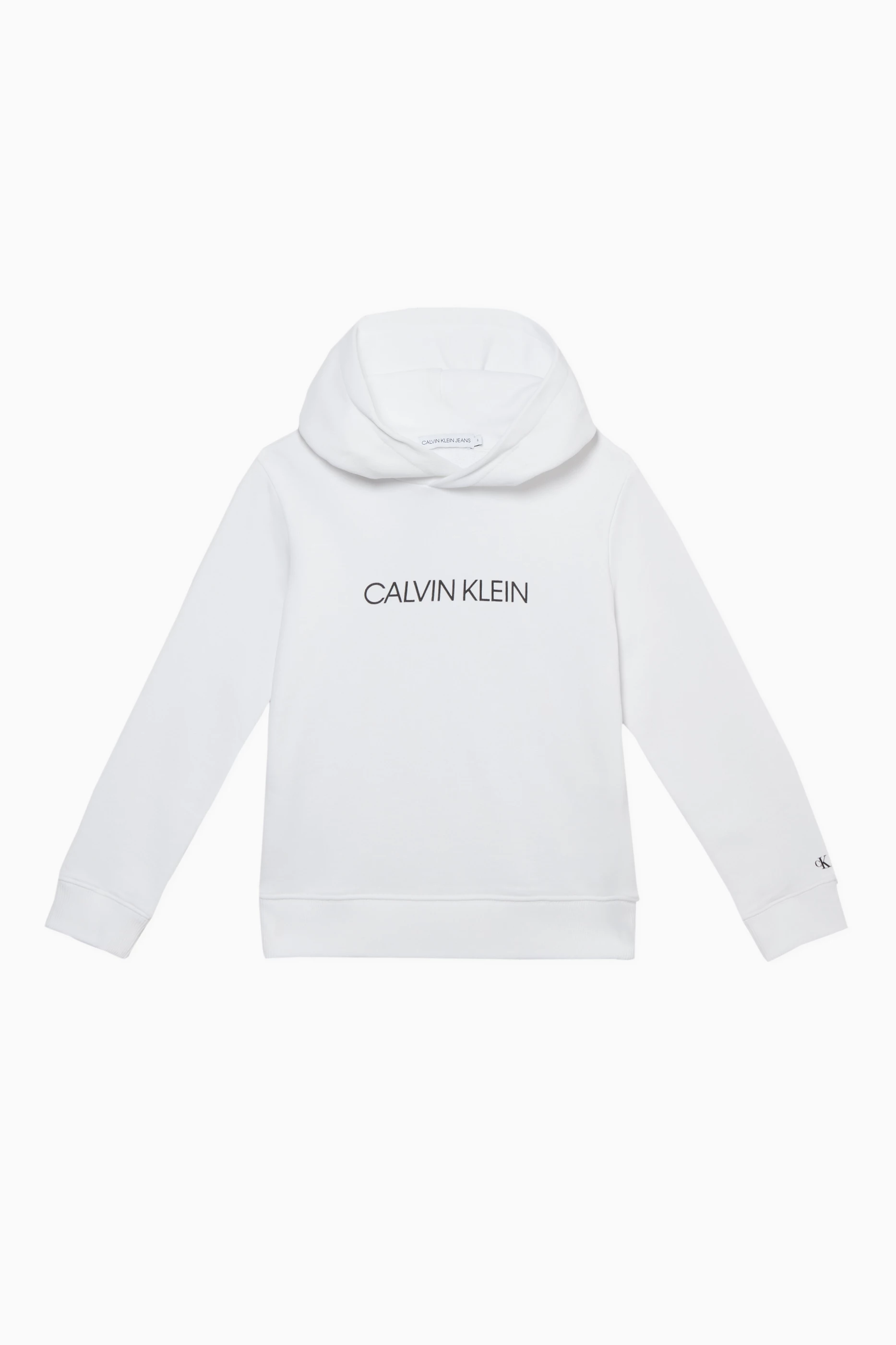 Calvin klein institutional logo hoodie shop
