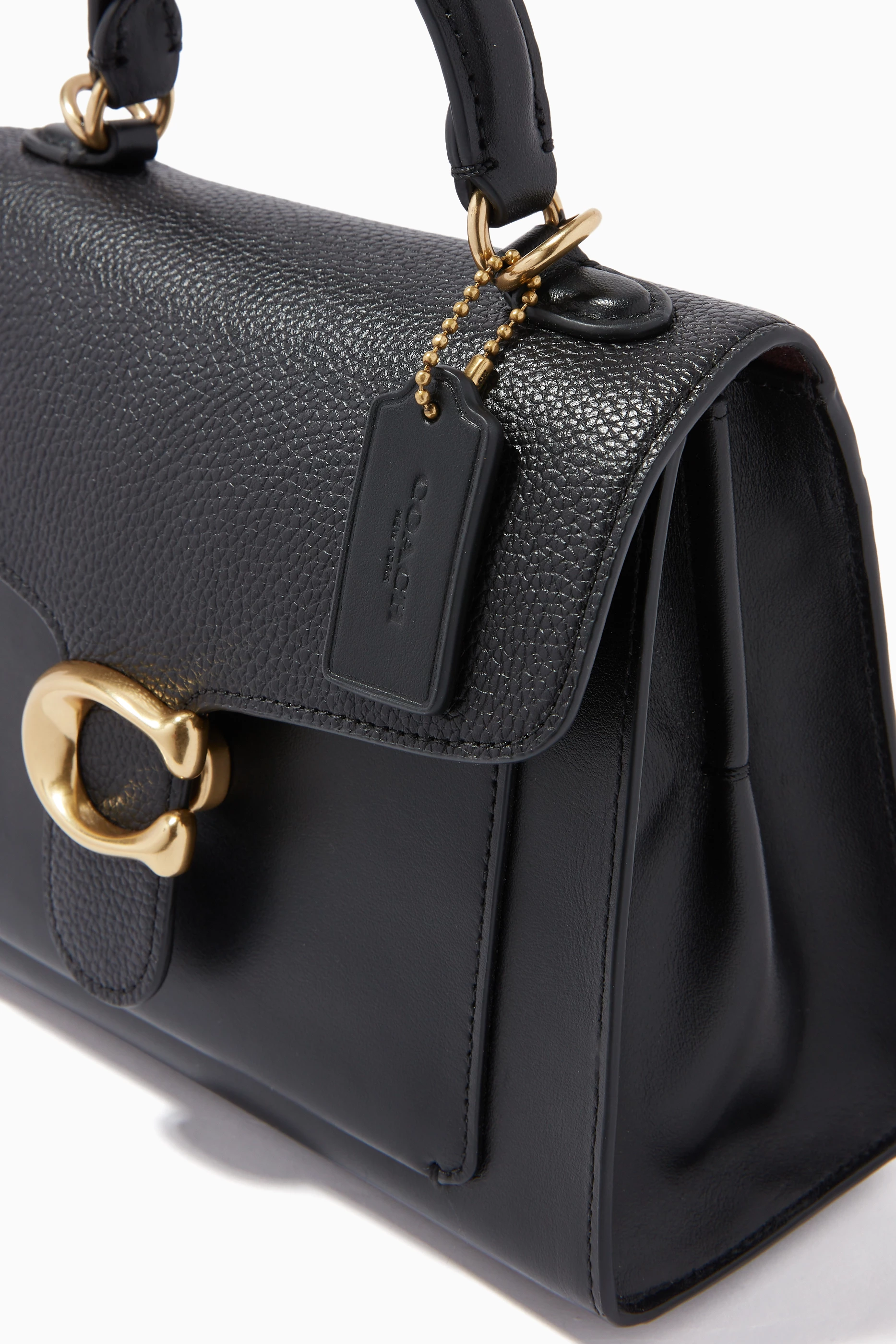 Coach tabby top clearance handle black