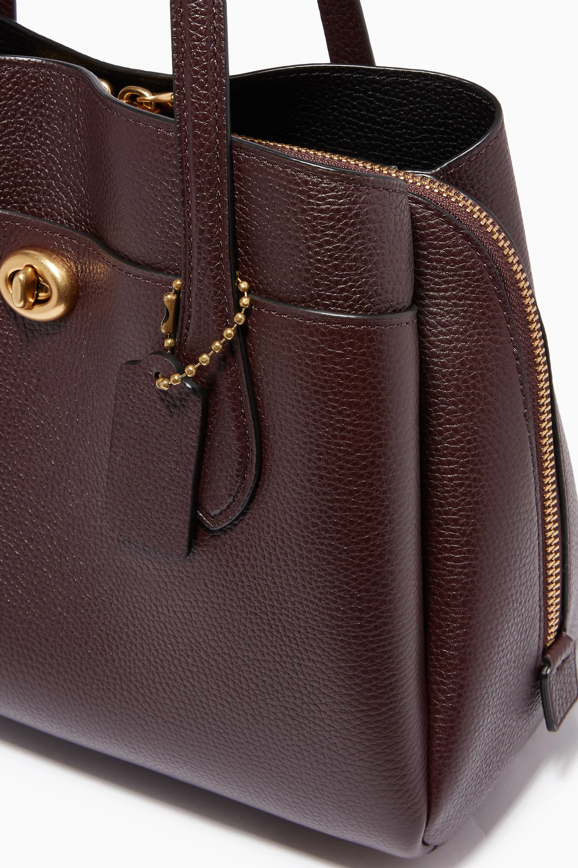 Coach bailey best sale carryall oxblood