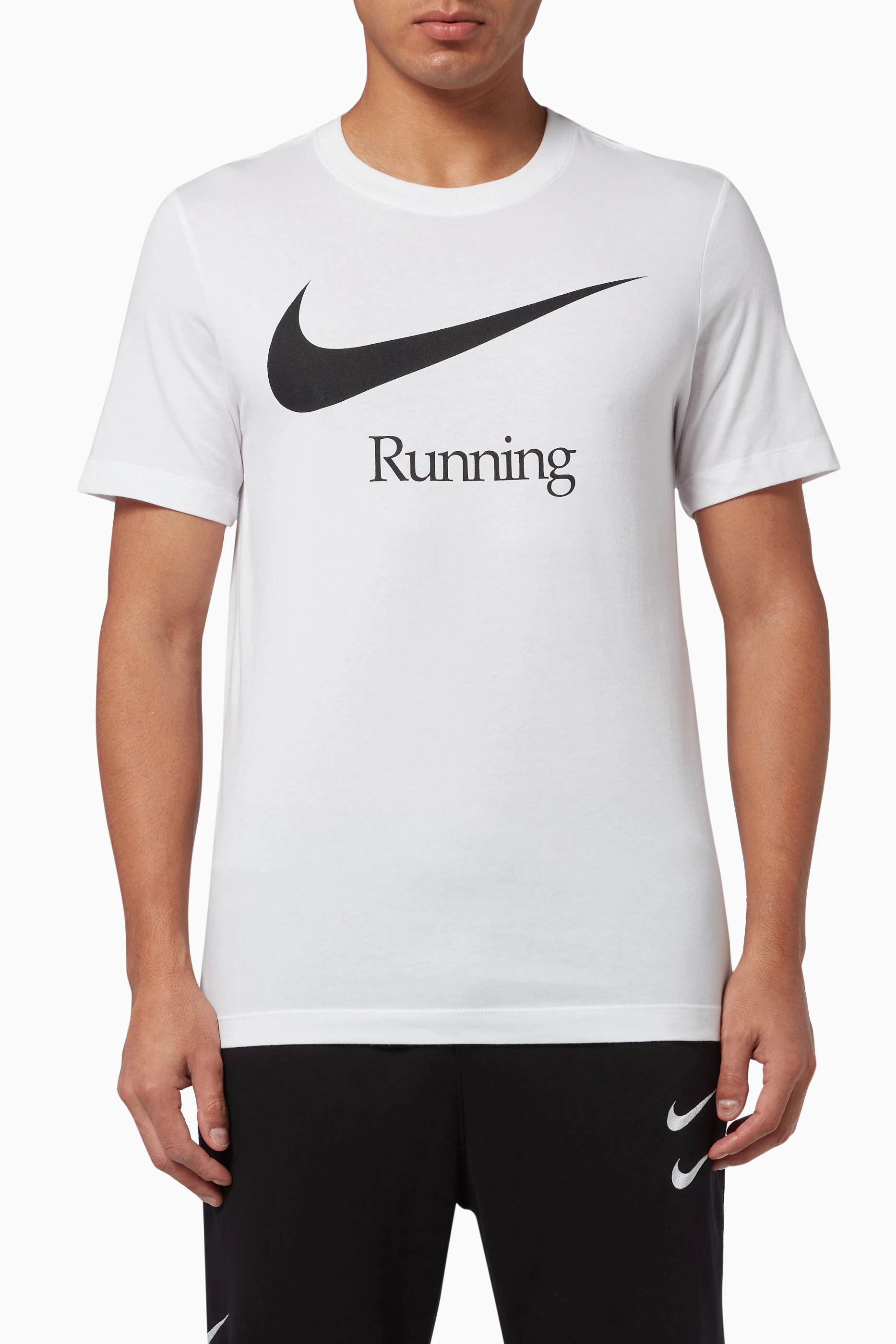 White dri fit nike outlet shirt