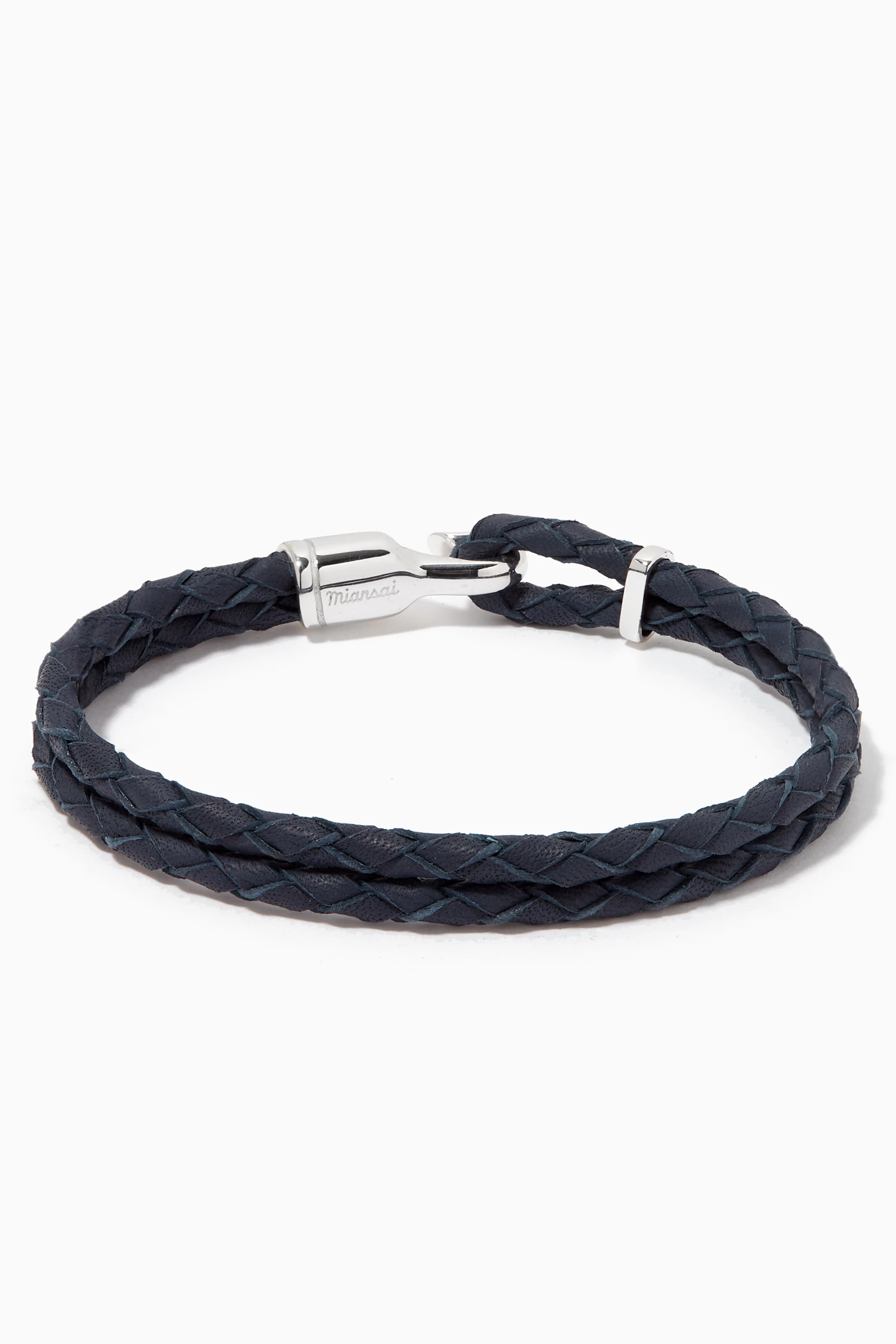 Miansai mens leather bracelet top
