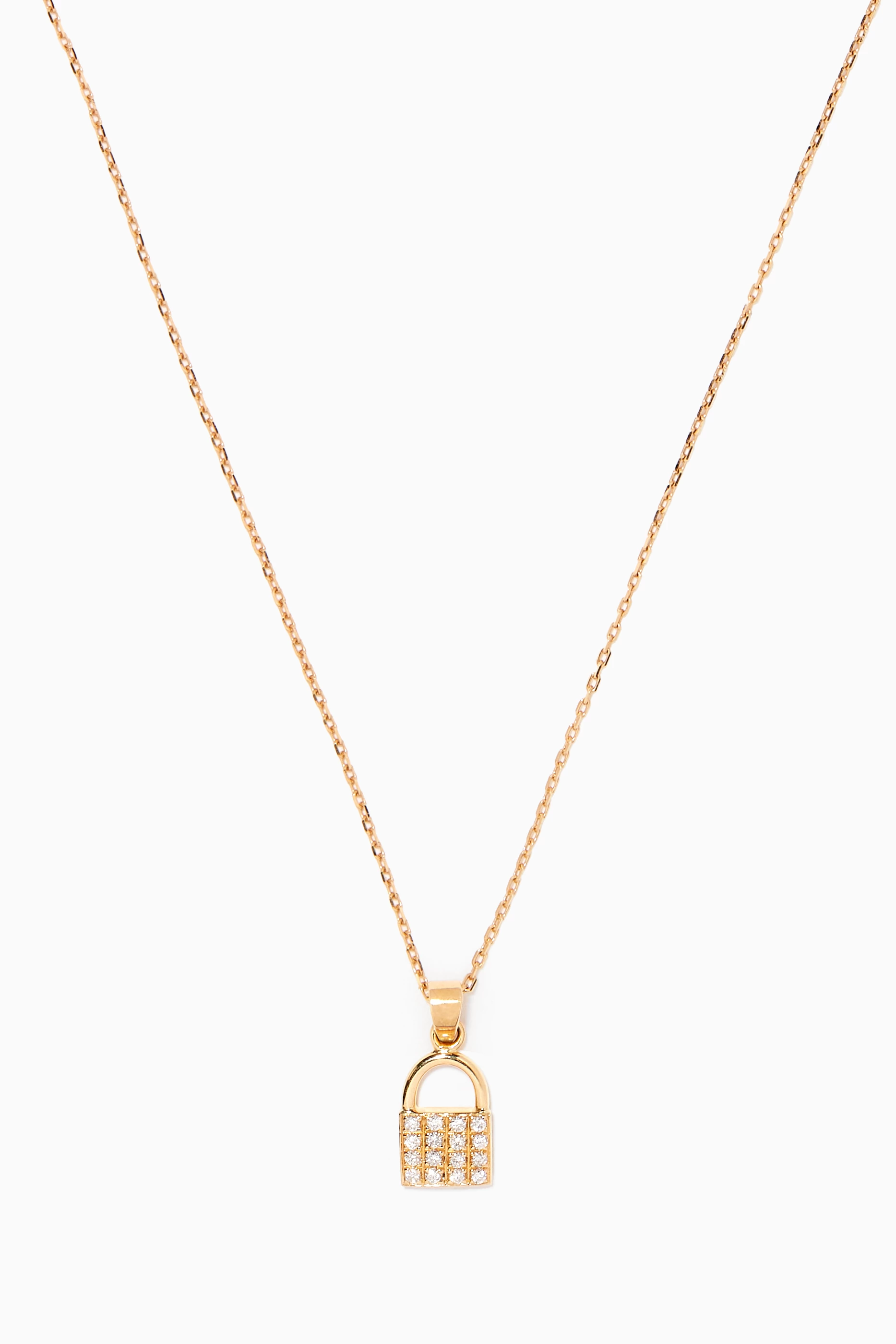 Diamond sales lock pendant