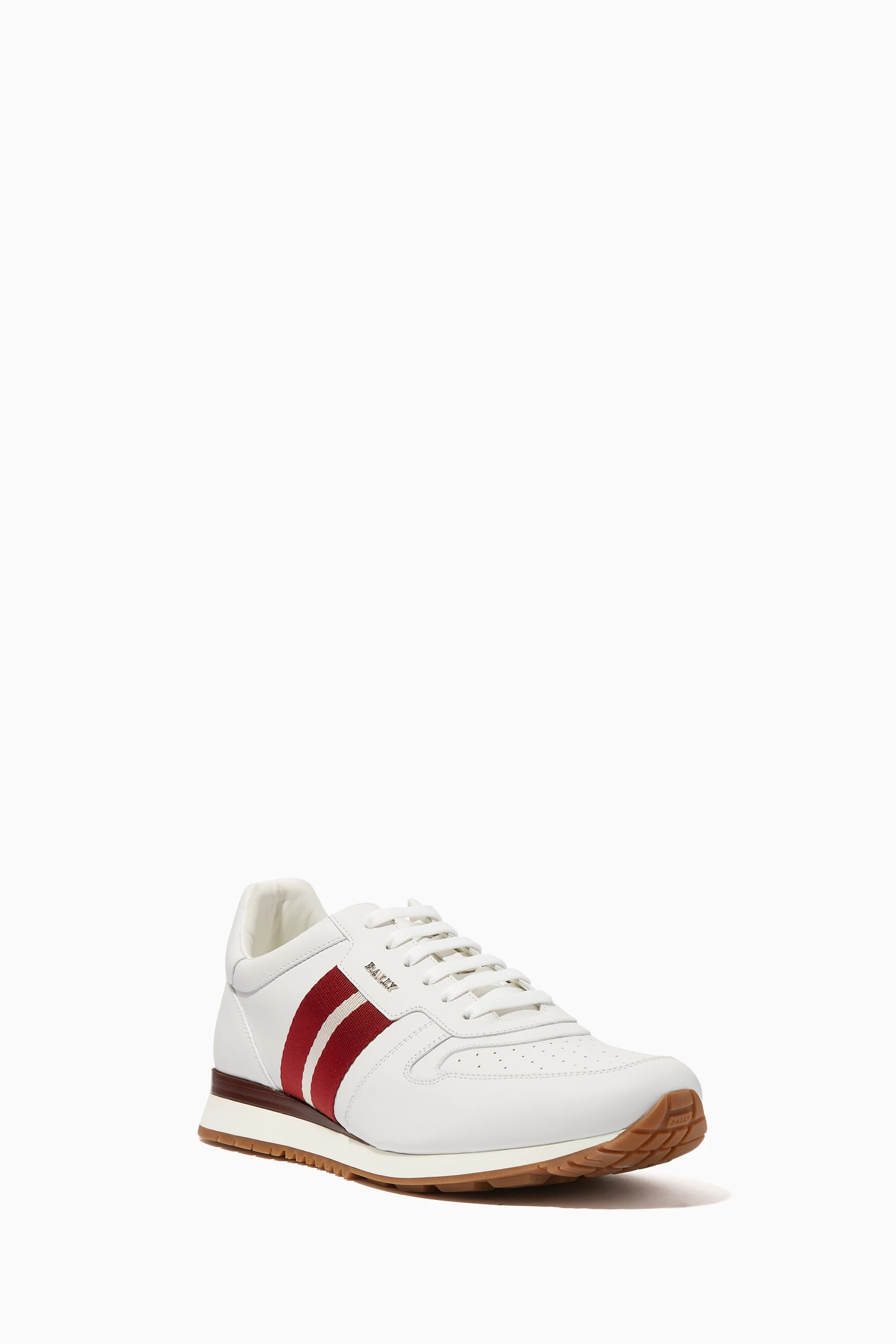 Buy Bally Black Astel Leather Sneakers for Men in UAE Ounass