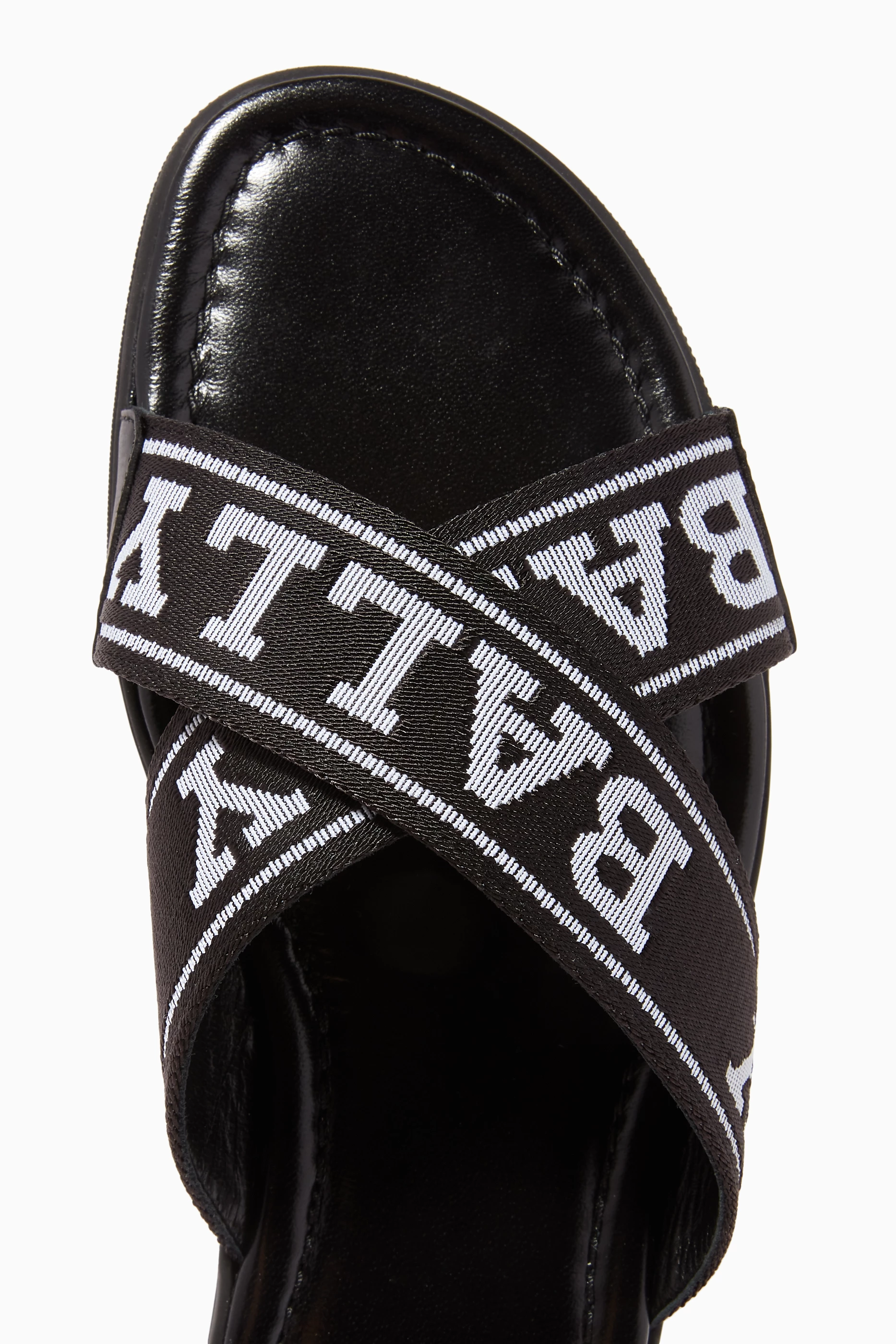 Buy Bally Black Bonks Fabric Sandals for Men in UAE Ounass