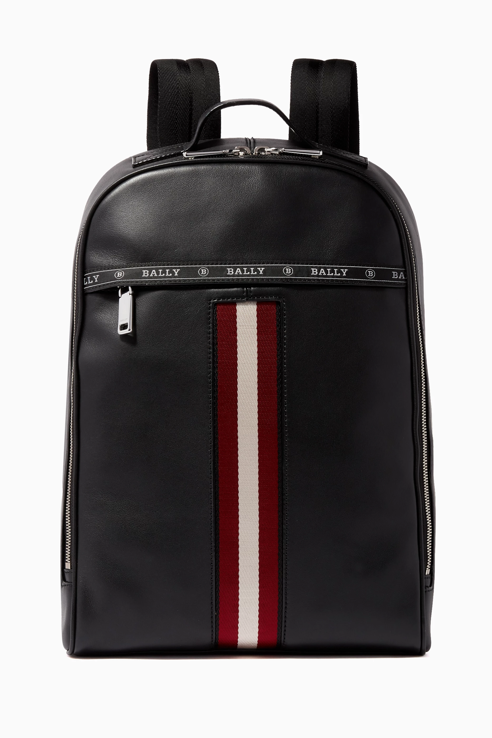 Bally backpack leather online