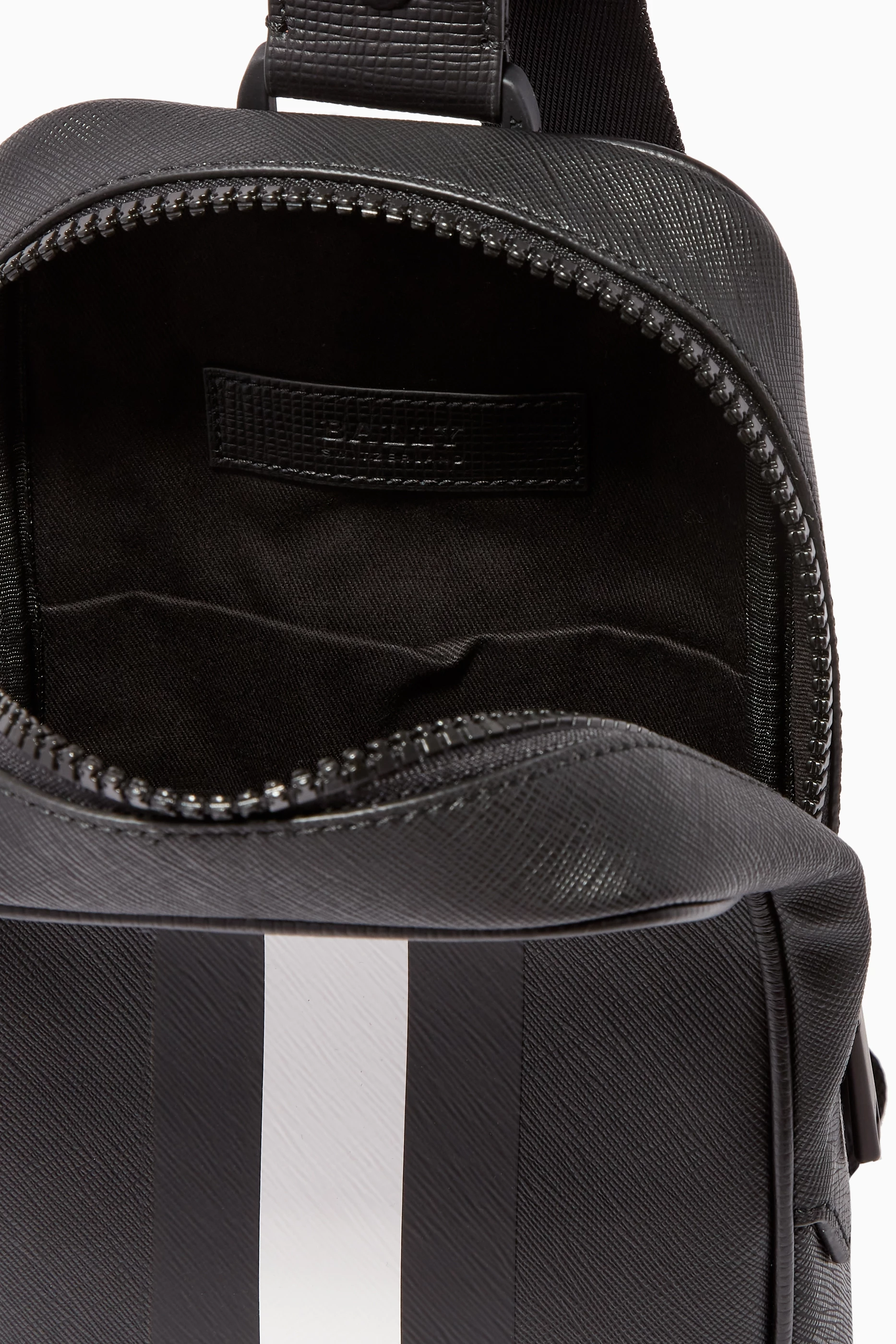 Buy Bally Black Tanis Coated Canvas Sling Bag for Men in UAE Ounass