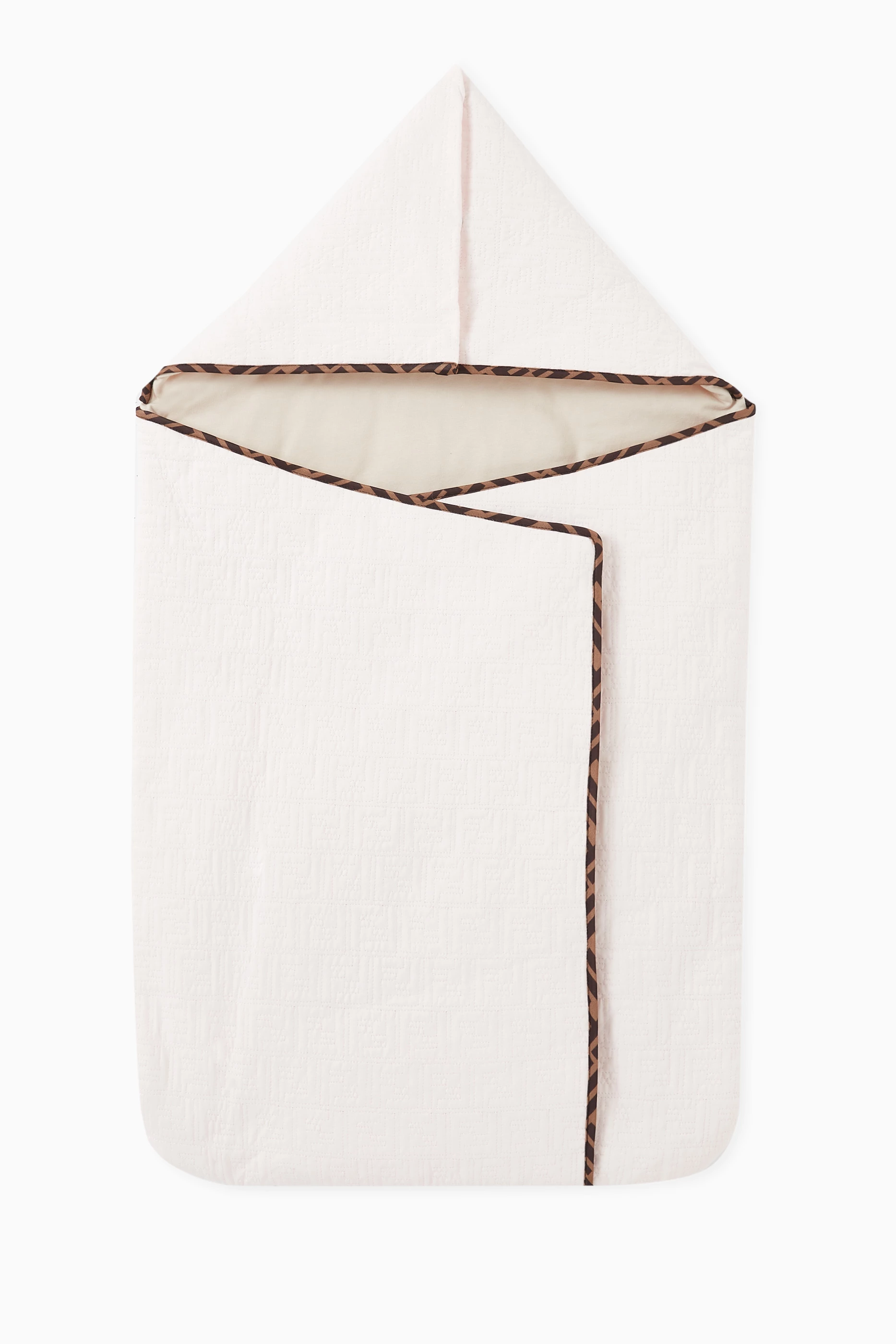 Buy Fendi Neutral FF Quilted Sleeping Bag for UNISEX in UAE Ounass