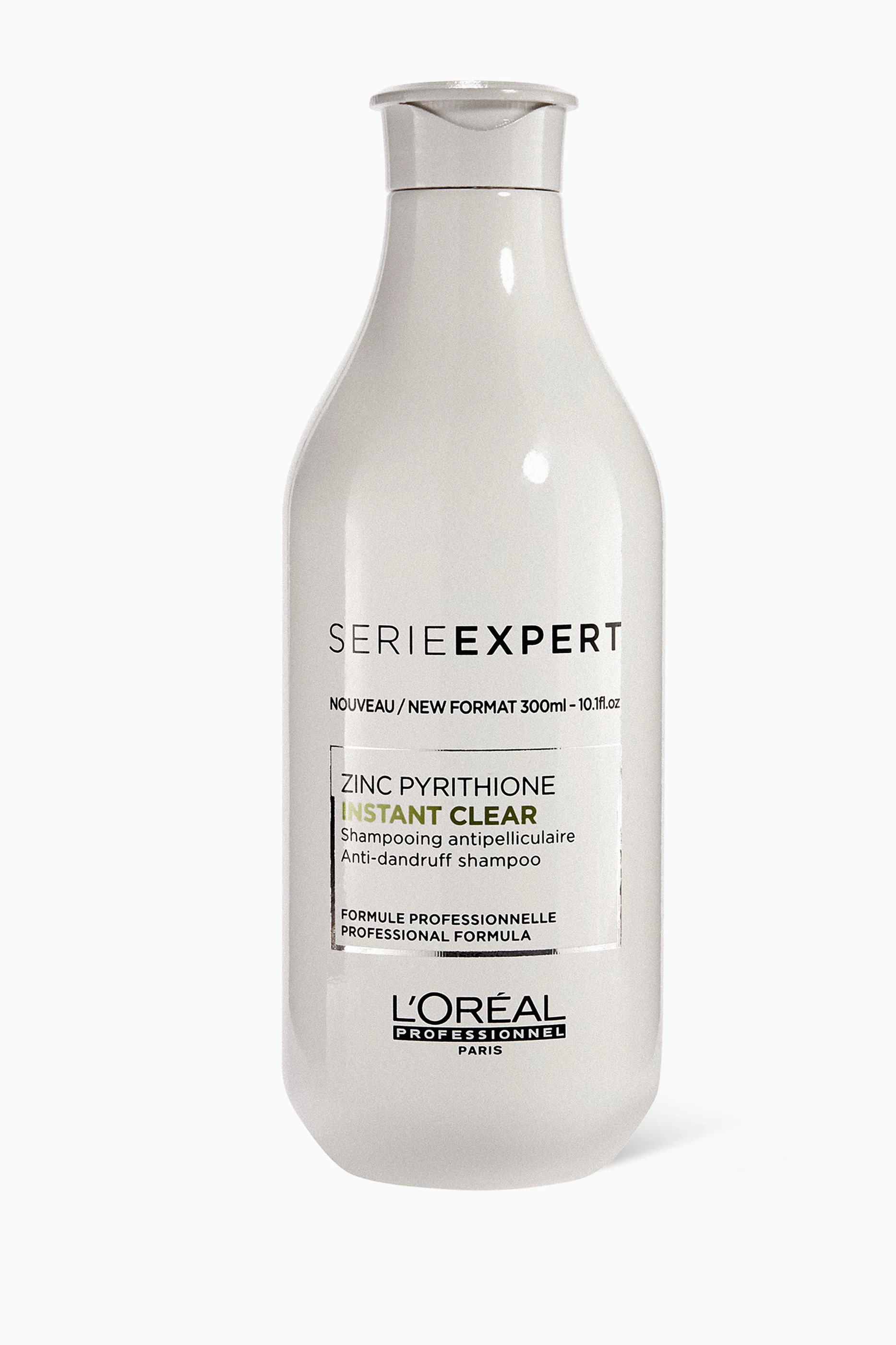Buy L Or al Professionnel Colourless Instant Clear Shampoo for Dandruff Prone Hair 300ml for UNISEX in UAE Ounass