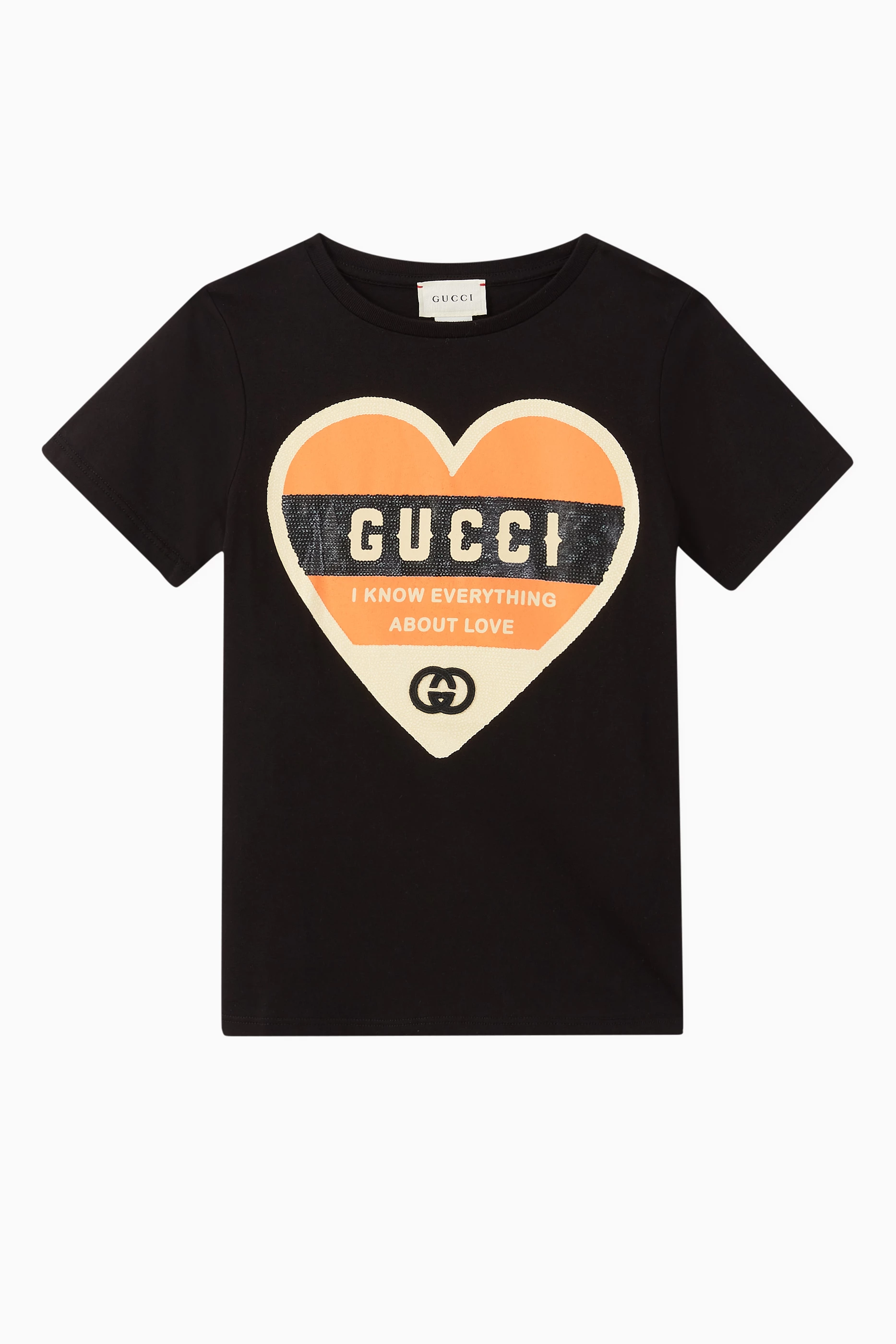 Gucci heart clearance shirt